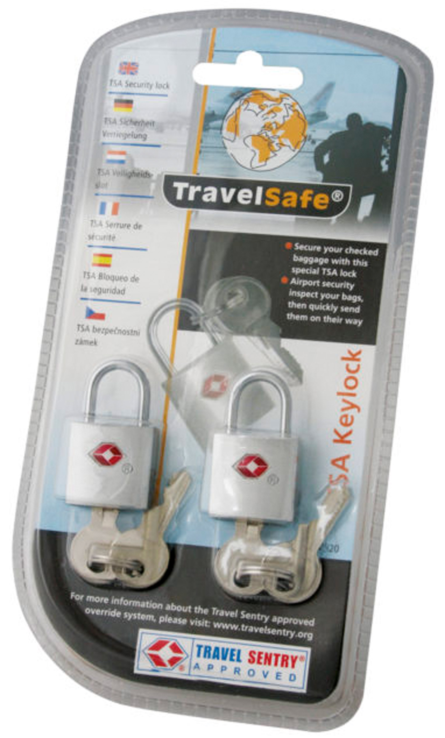 Travellock Key TSA, 2 stk