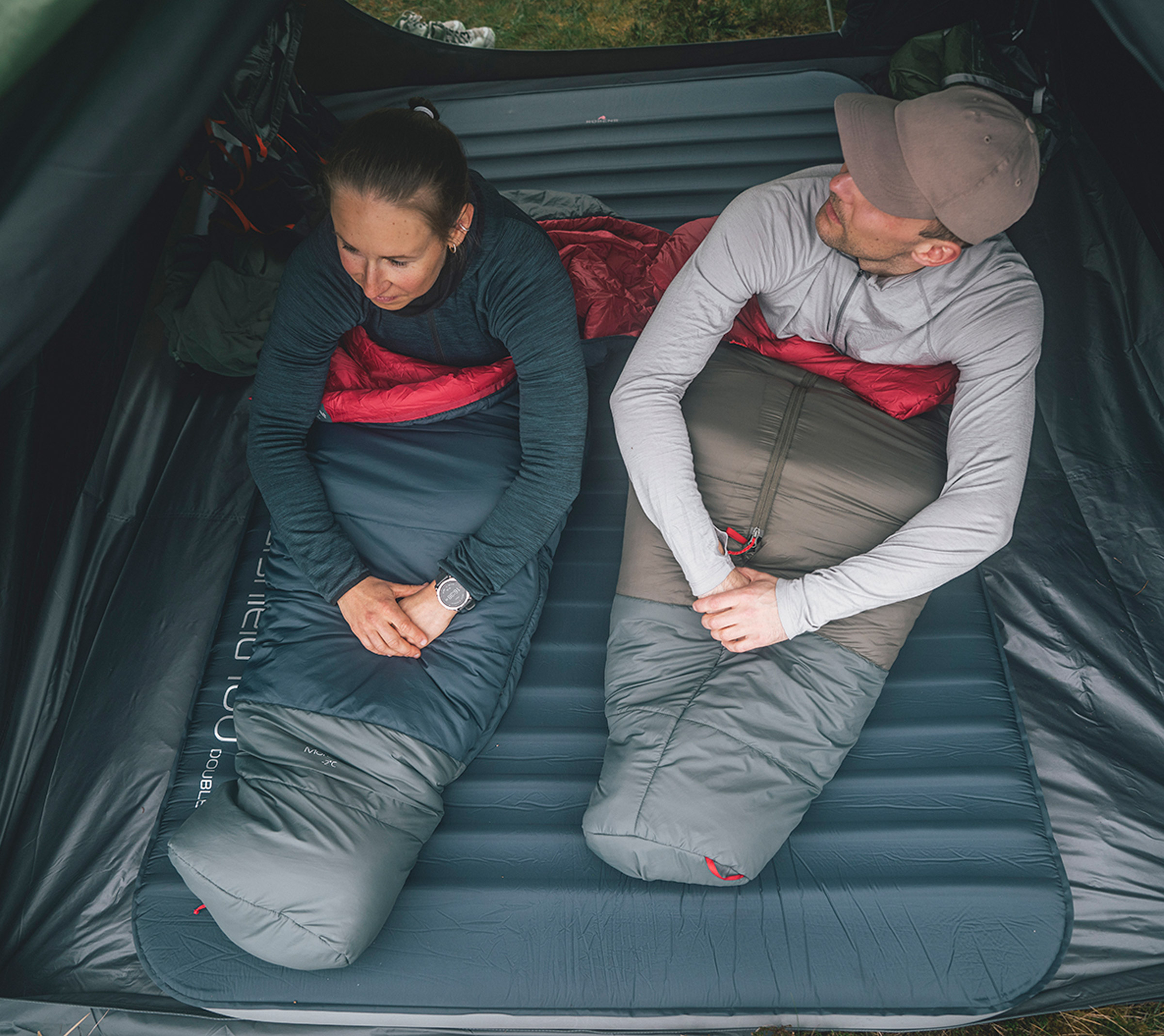 Polarshield 100 Double Selvoppustende Liggeunderlag