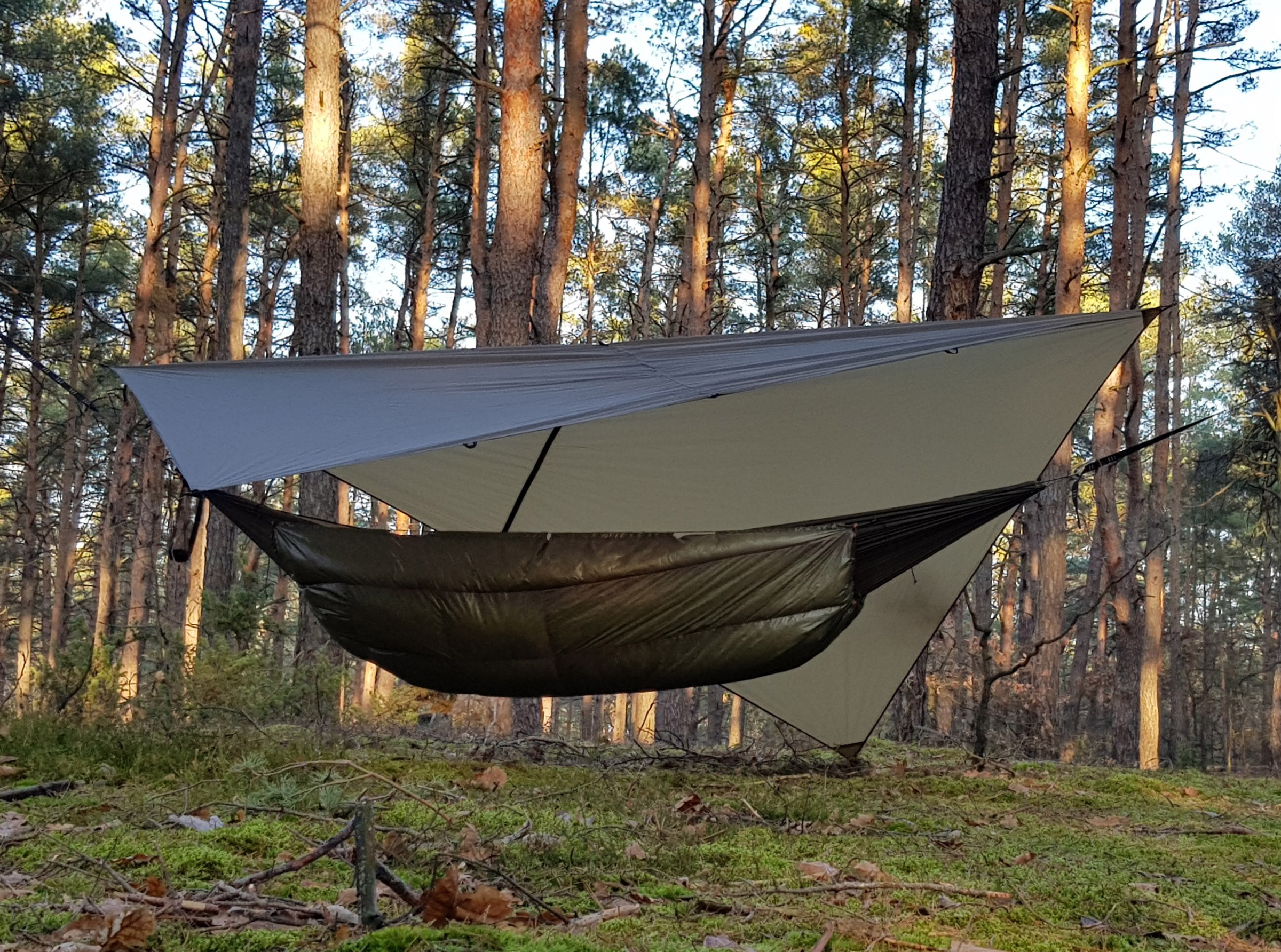 Glow Underquilt -12C Bushmen sovegrej
