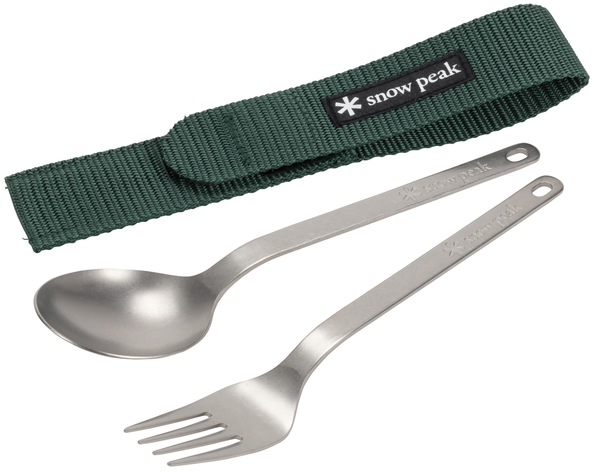 Titanium Fork & Spoon Set
