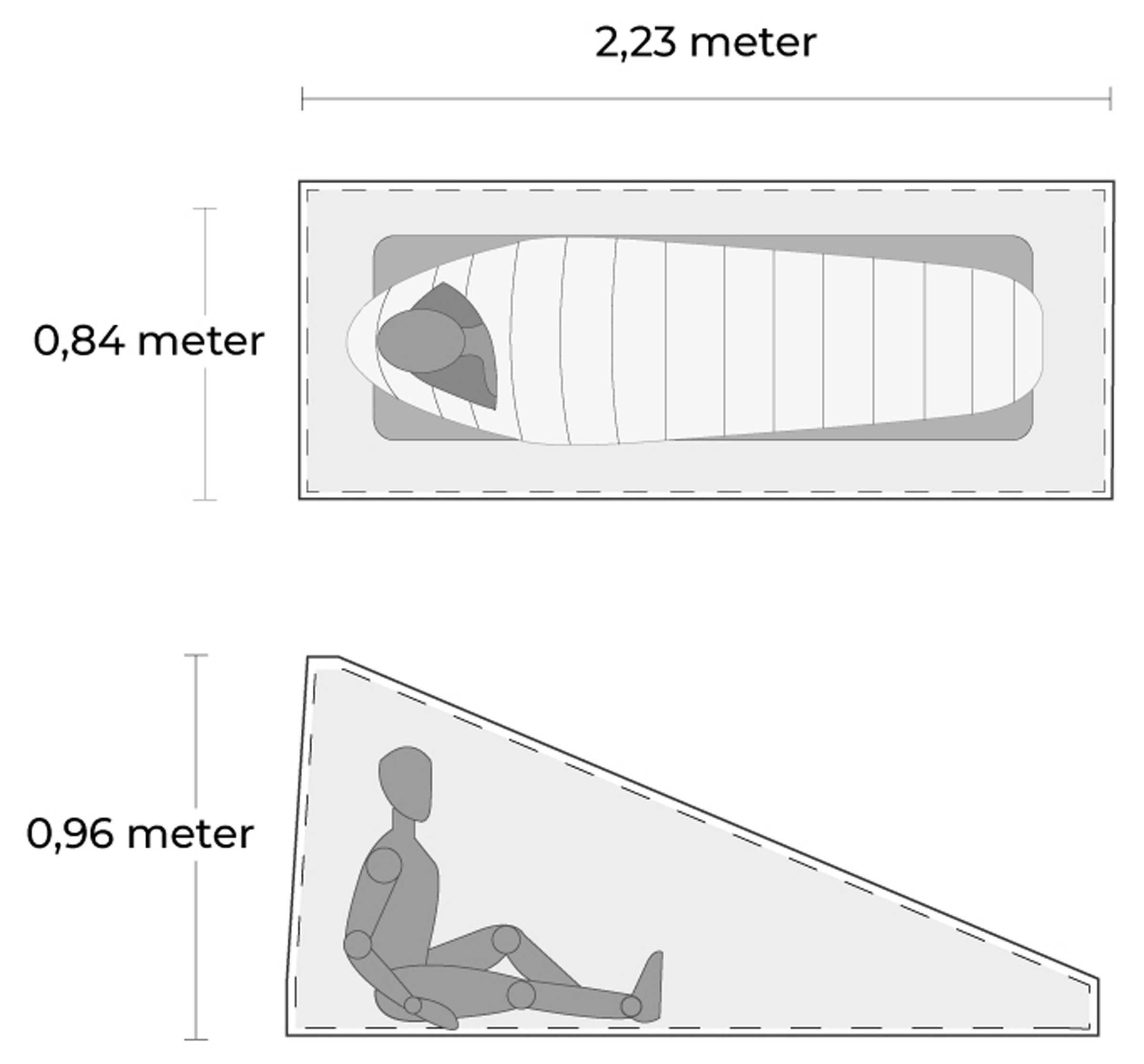 Thru-Hiker Mesh House 1