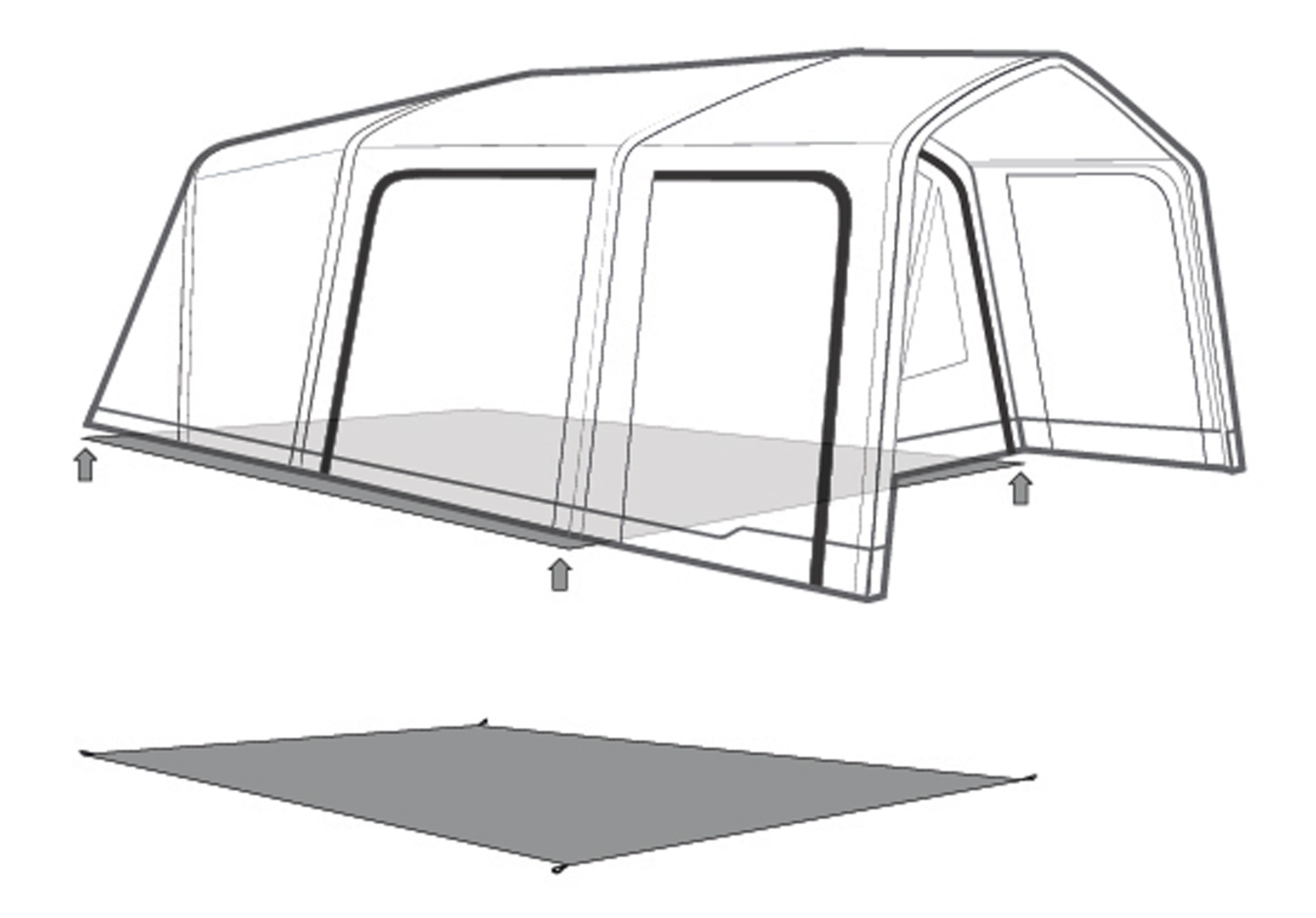 Footprint Iowa / Boston 5 Air