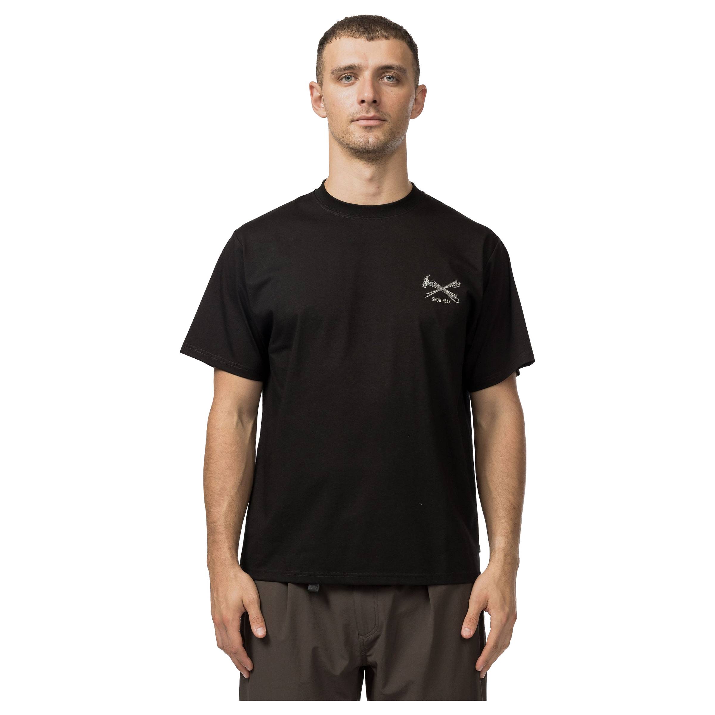 Pegs & Hammer T-Shirt Unisex Snow Peak dame