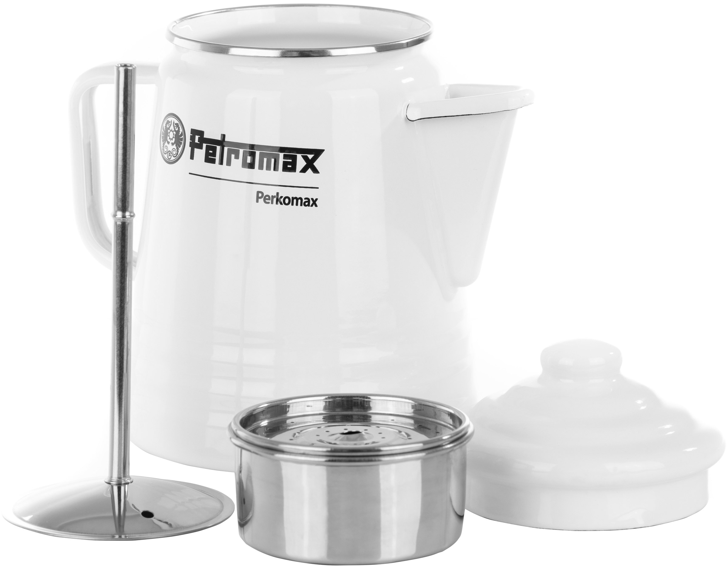 Perkomax Tea & Coffee Percolator, White