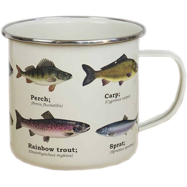 Multi Fish Enamel Mug Gentlemen's Hardware Kogegrej