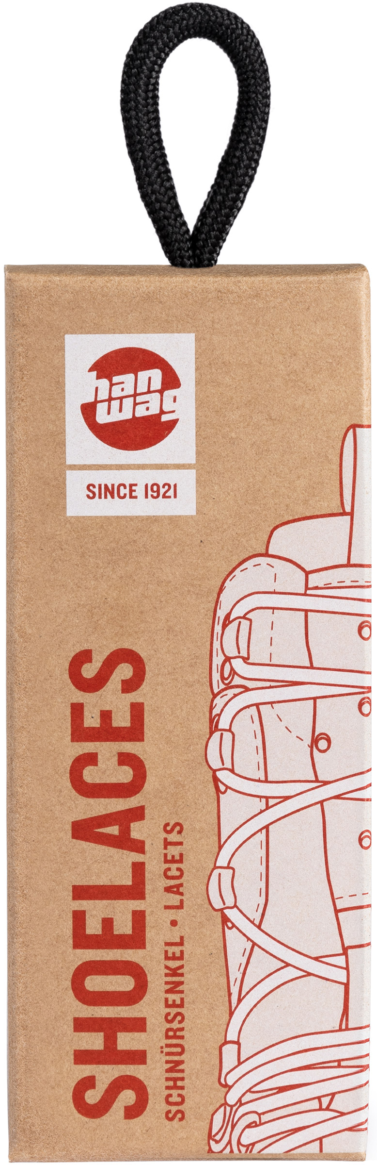 Shoelaces, 120 cm Hanwag brands