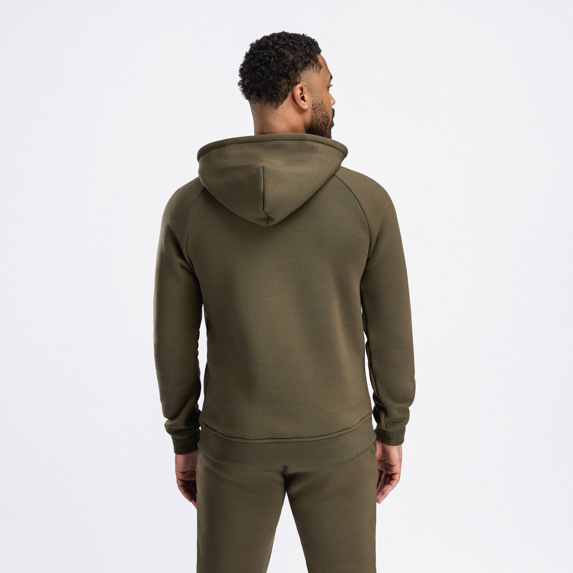FleeceWool Hoodie Herre