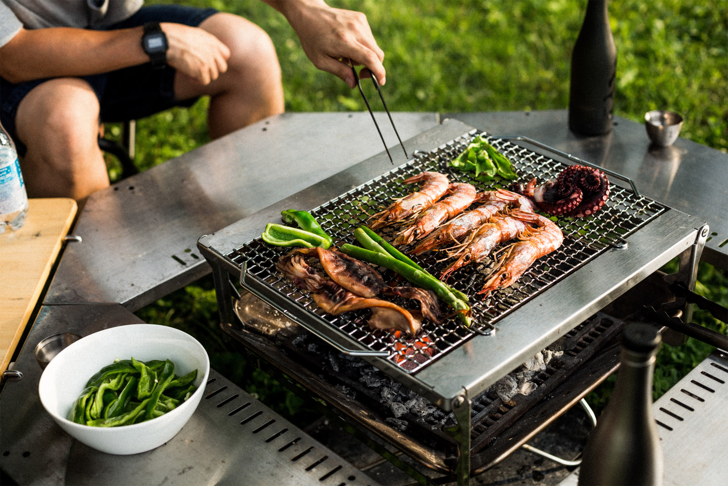 Fireplace Grill Bridge Large