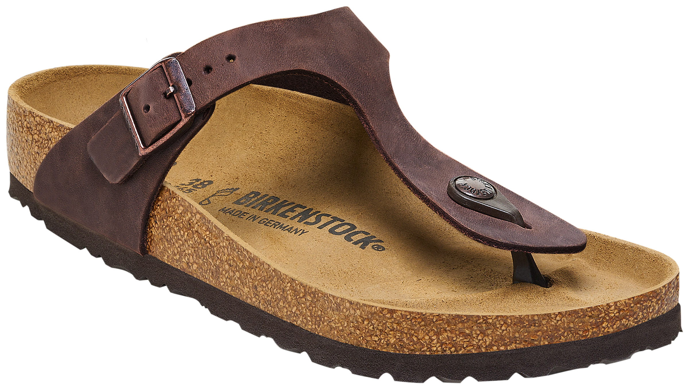 Gizeh Oiled Leather Dame Birkenstock fodtoj
