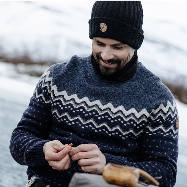 Parat kursiv udføre Övik Knit Sweater Fjällräven | Prismatch, Køb nu!