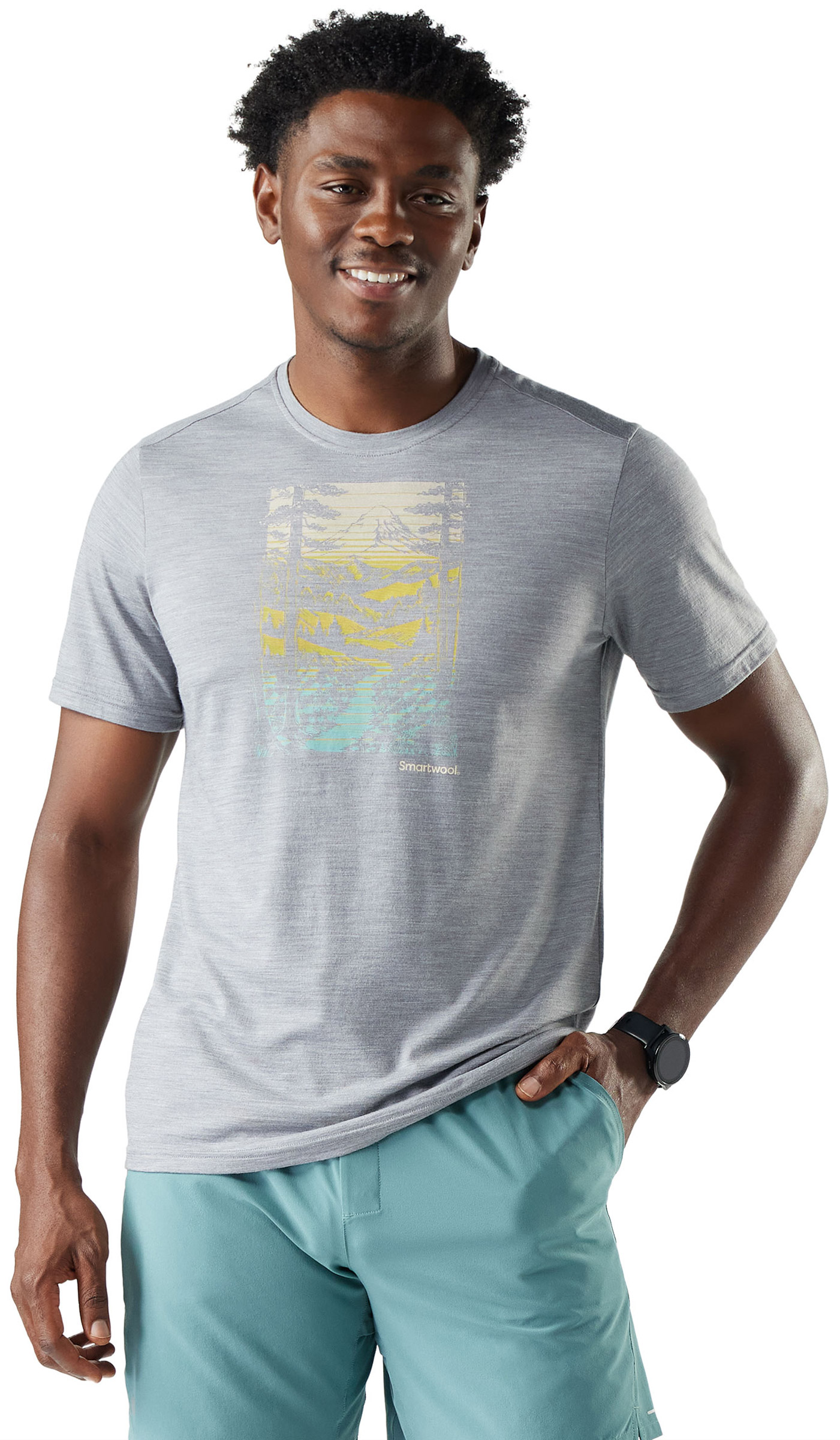 Winding Trail Active Short Sleeve Graphic Tee SmartWool brands