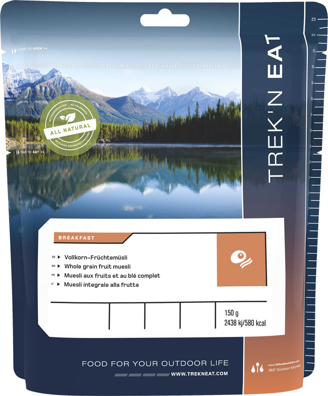 Whole Grain Fruit Muesli with Milk