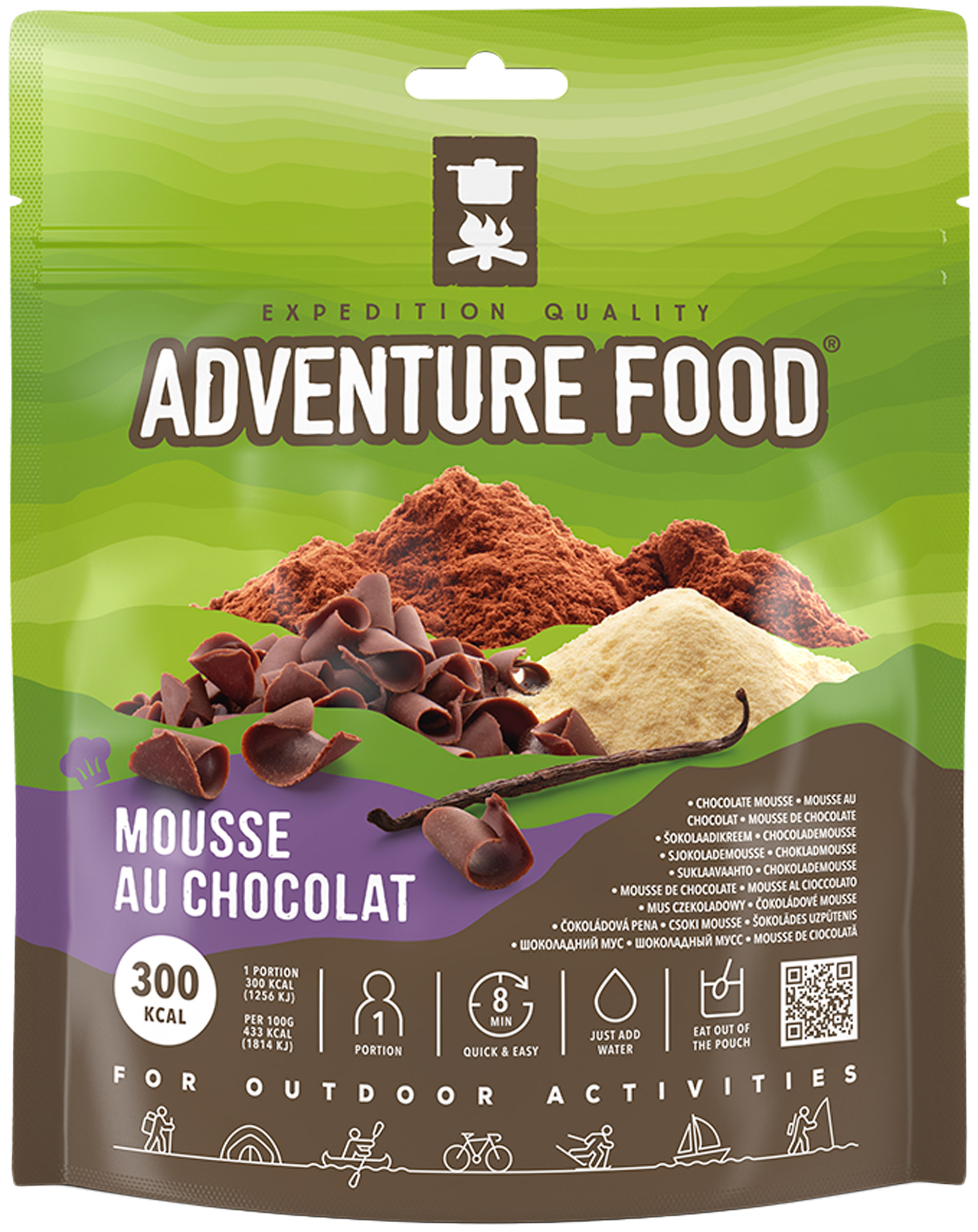 Mousse au Chocolat Adventure Food Kogegrej