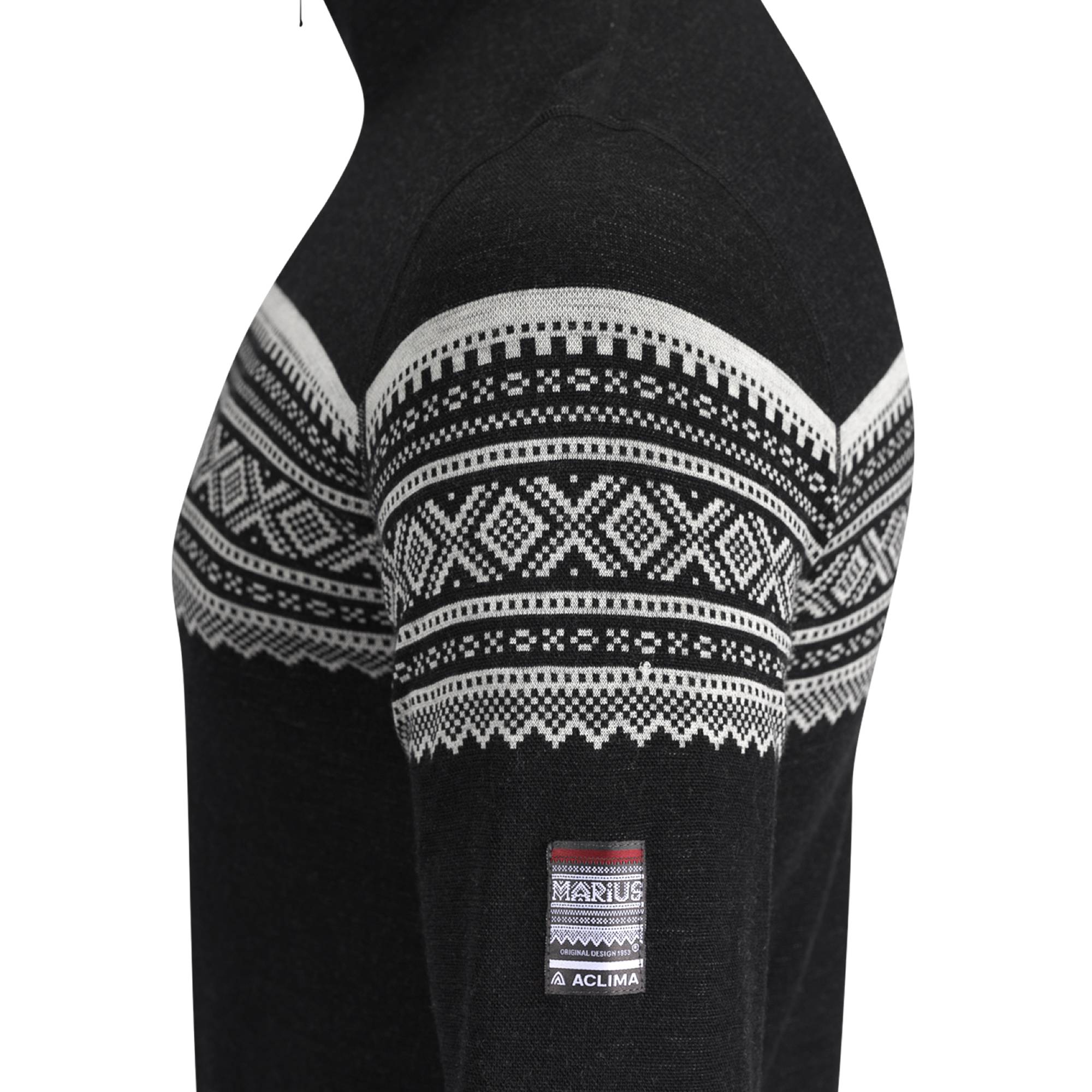 DesignWool Marius Mock Neck with Zip Herre
