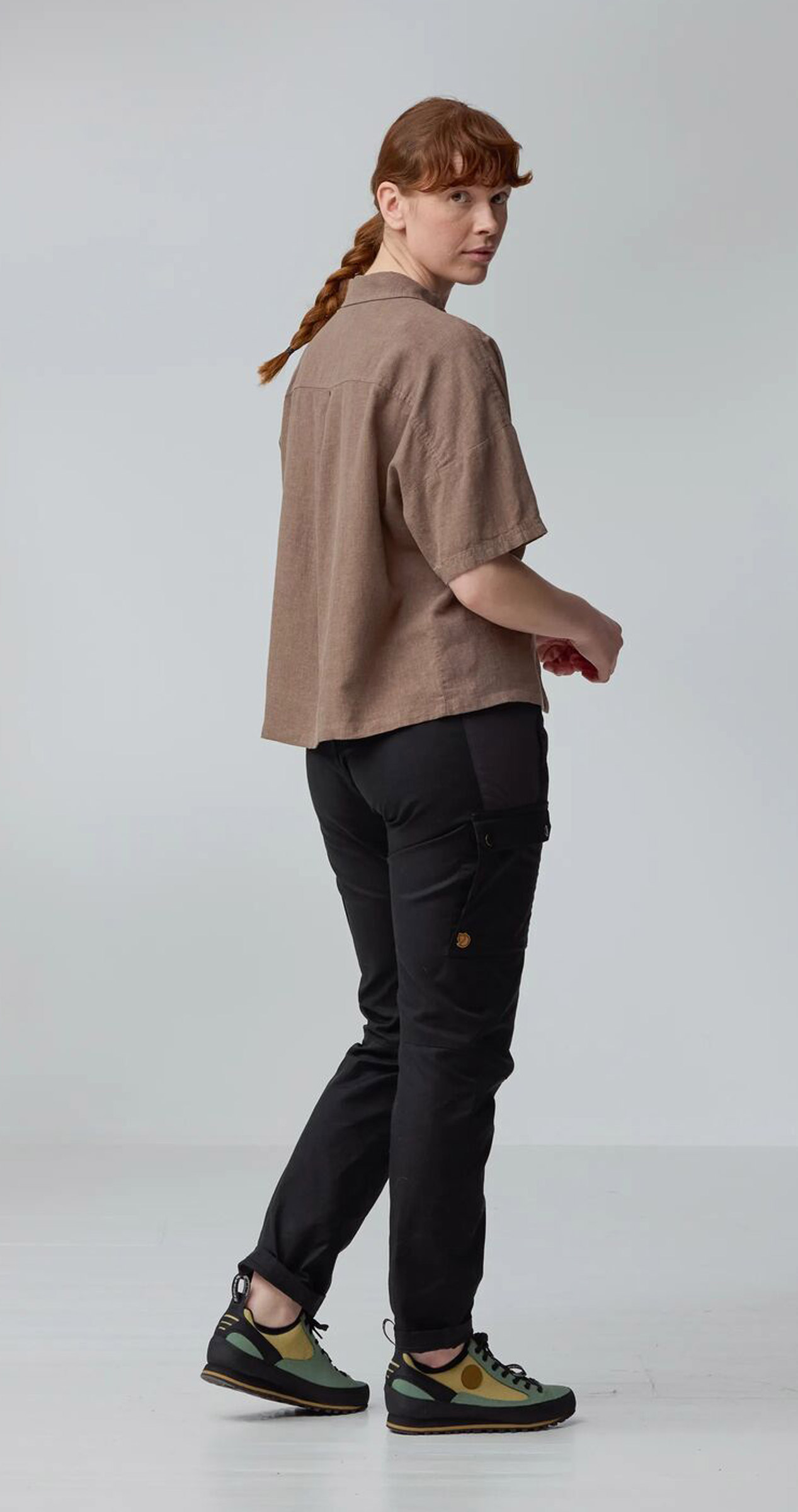 Övik Hemp Camp Shirt SS Dame