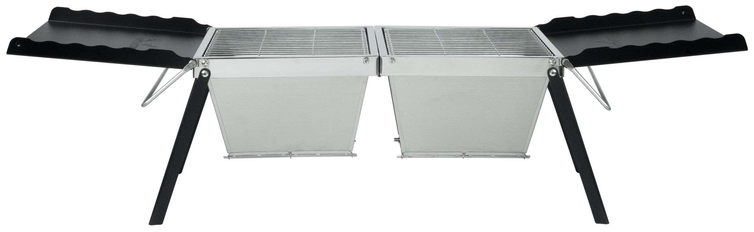 Fastfold Camp Table Charcoal BBQ Grill