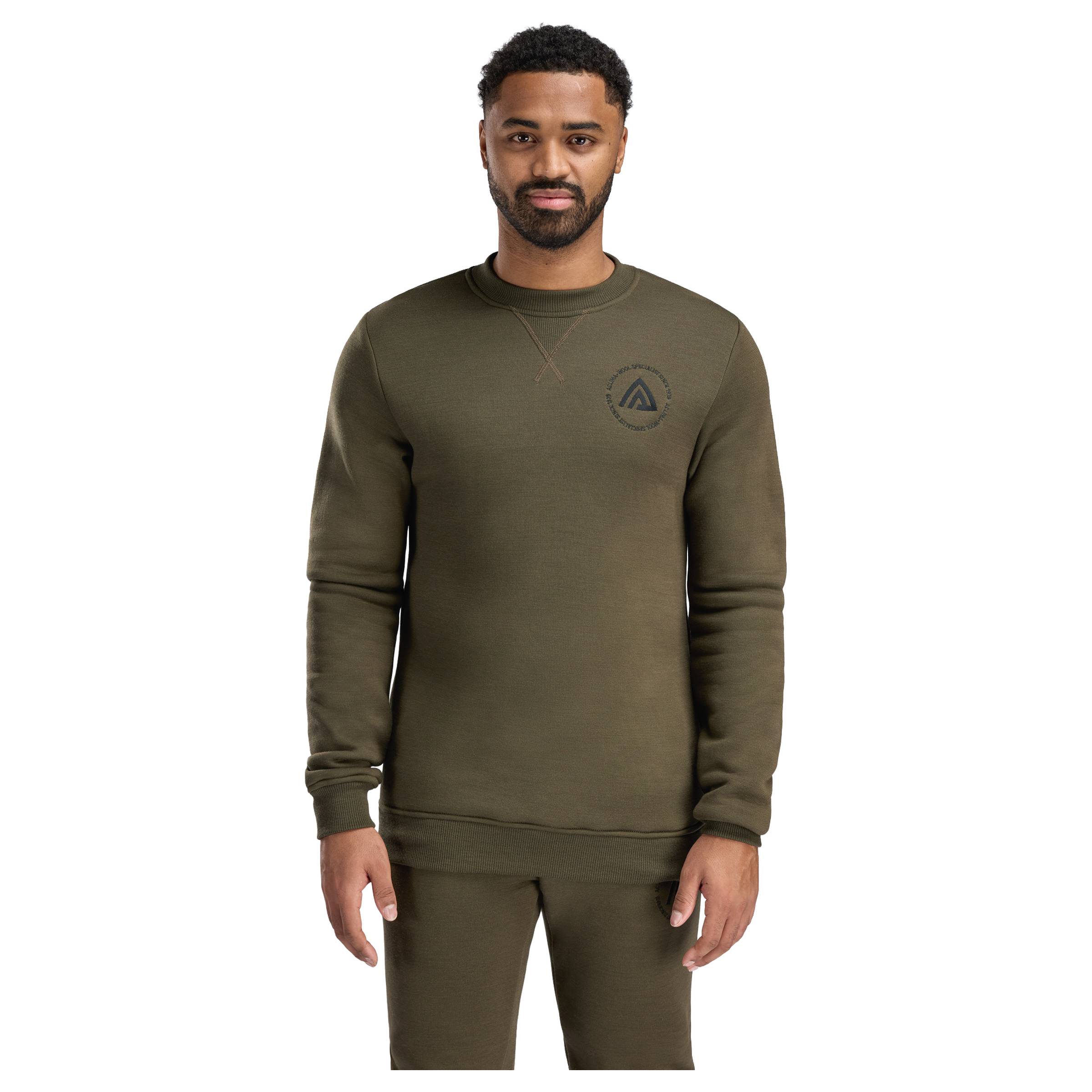 FleeceWool Crewneck Herre Aclima herre