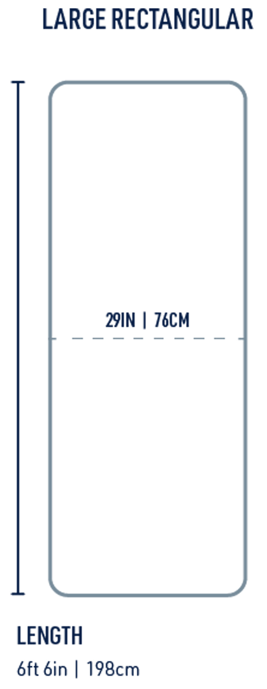 Camp Plus SI Mat Large Rectangular Wide Selvoppustende Liggeunderlag