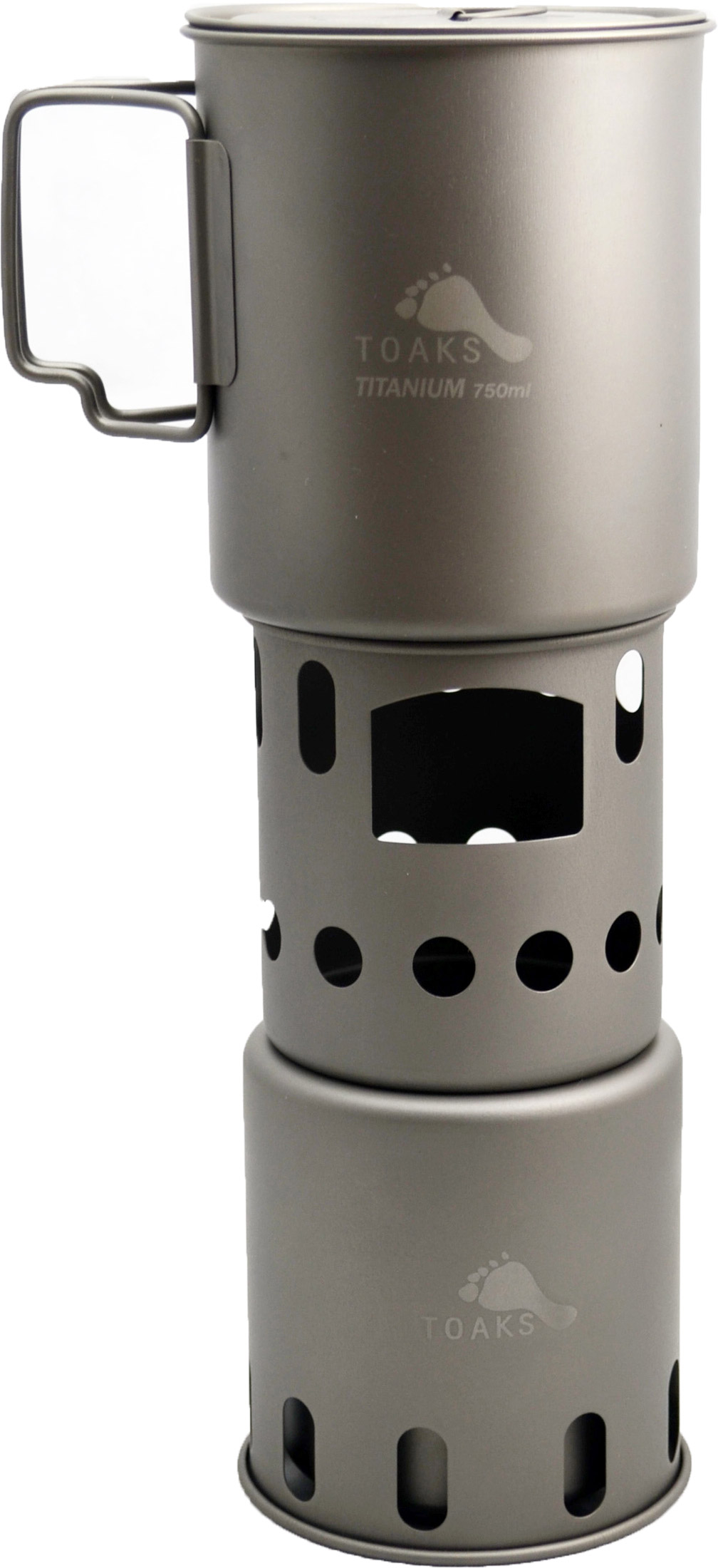 Titanium Small Backpacking Træbrænder