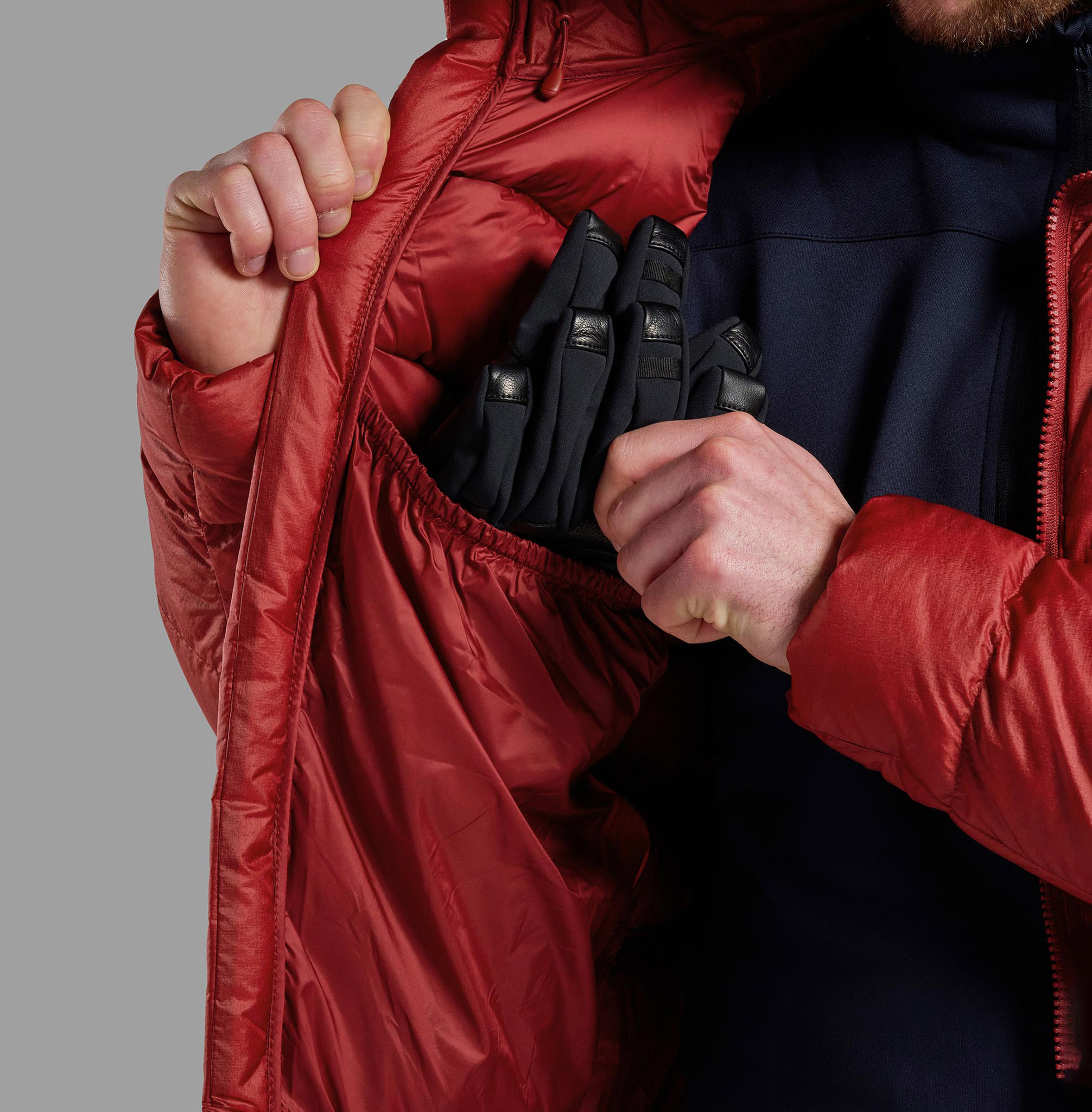 Kamen Hooded Down Jacket