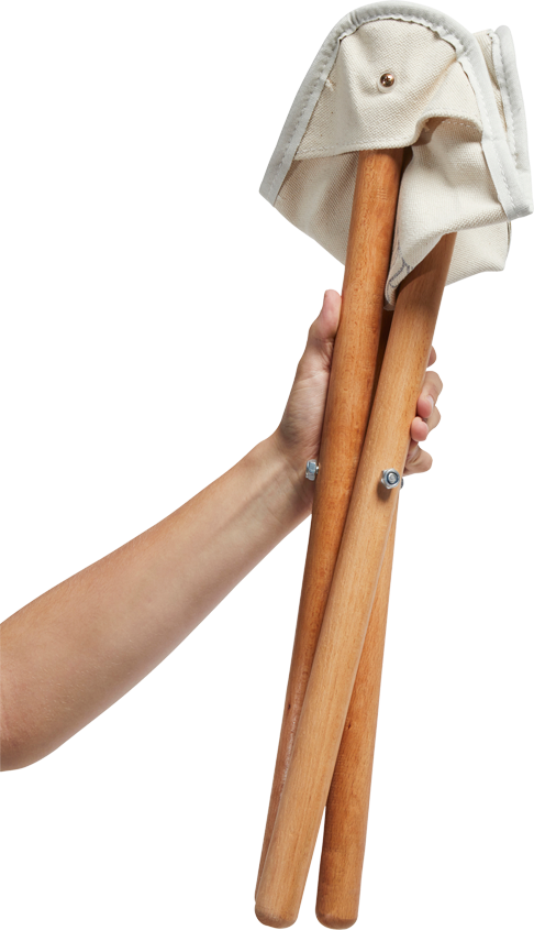 Rebild Wooden 3-Benet Stol