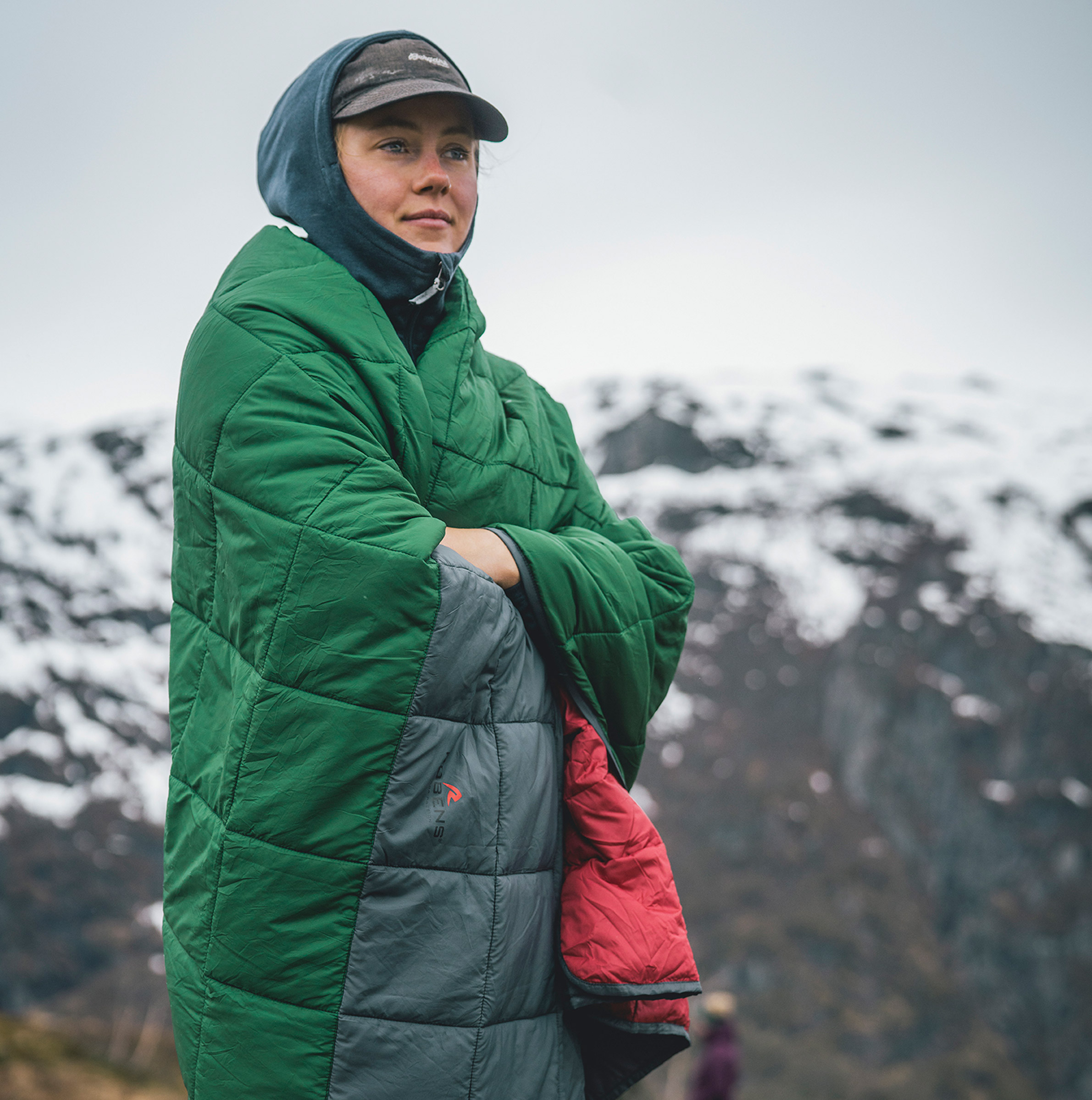 Snowfall Quilt Fibertæppe