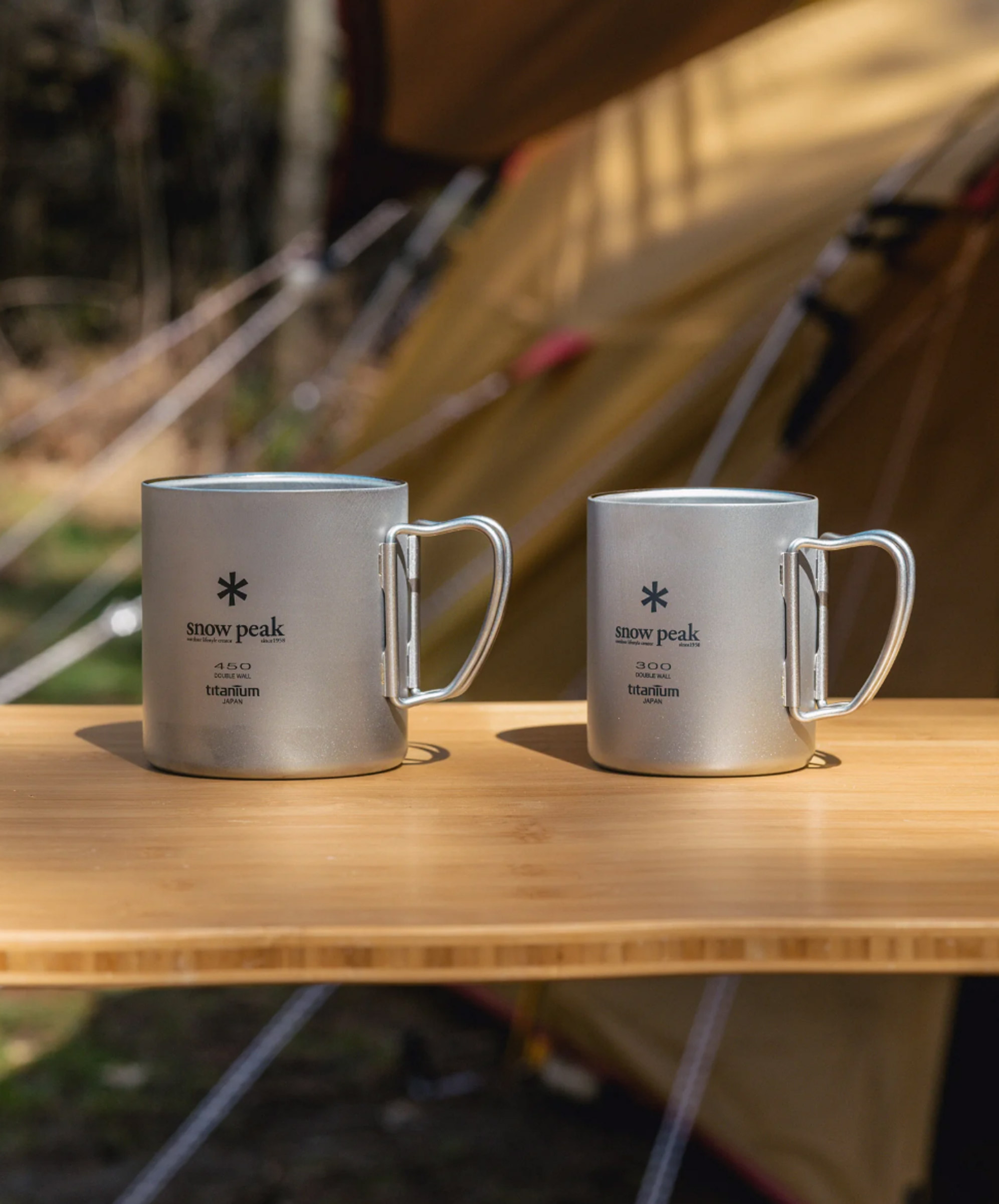 Titanium Double 300 ml Krus