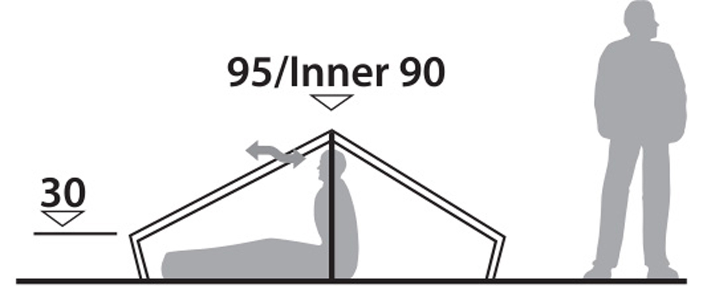 Chaser 1 LW, 1-Persons Telt