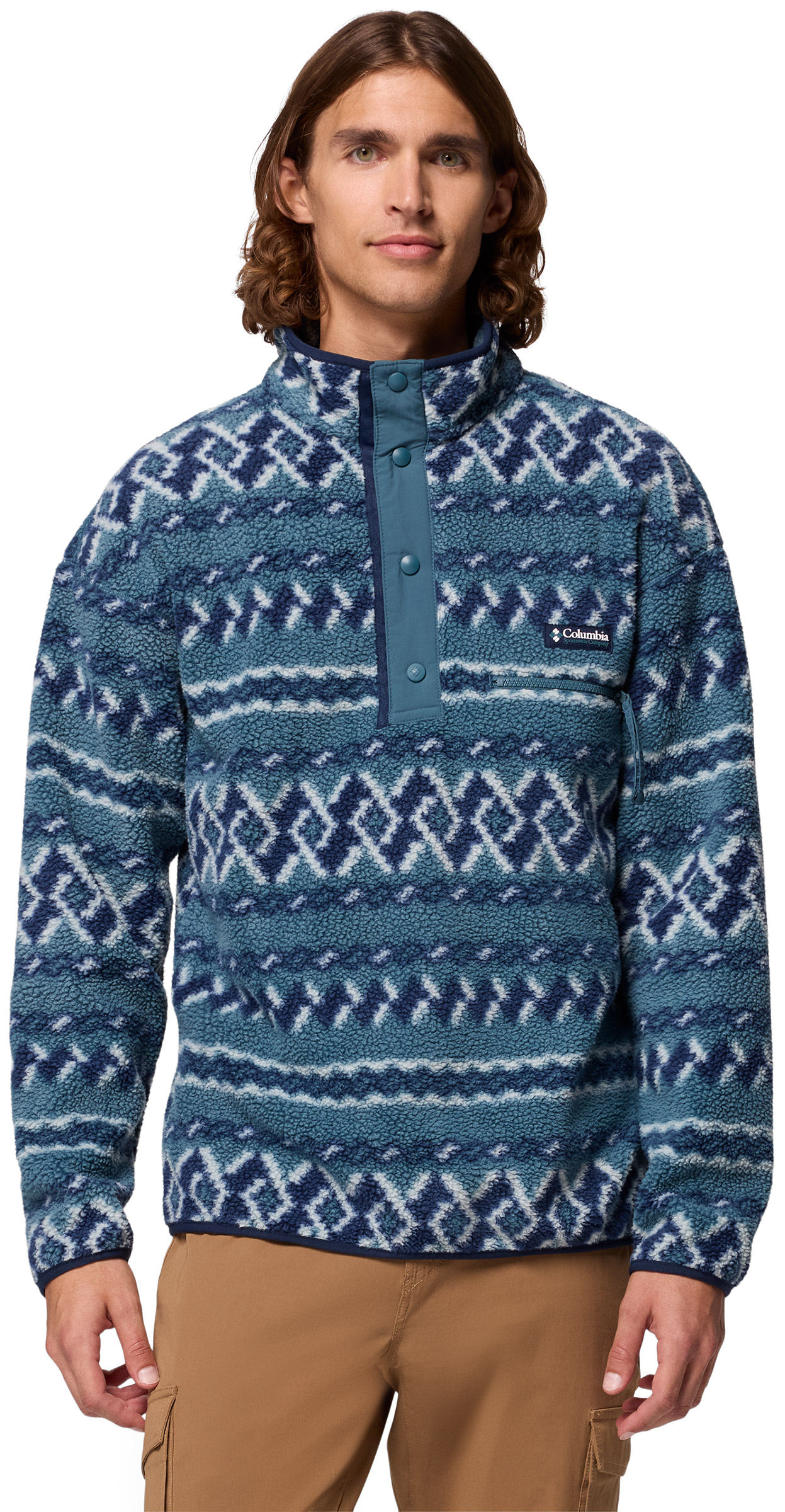 Helvetia II Printed Half Snap Fleece Columbia brands
