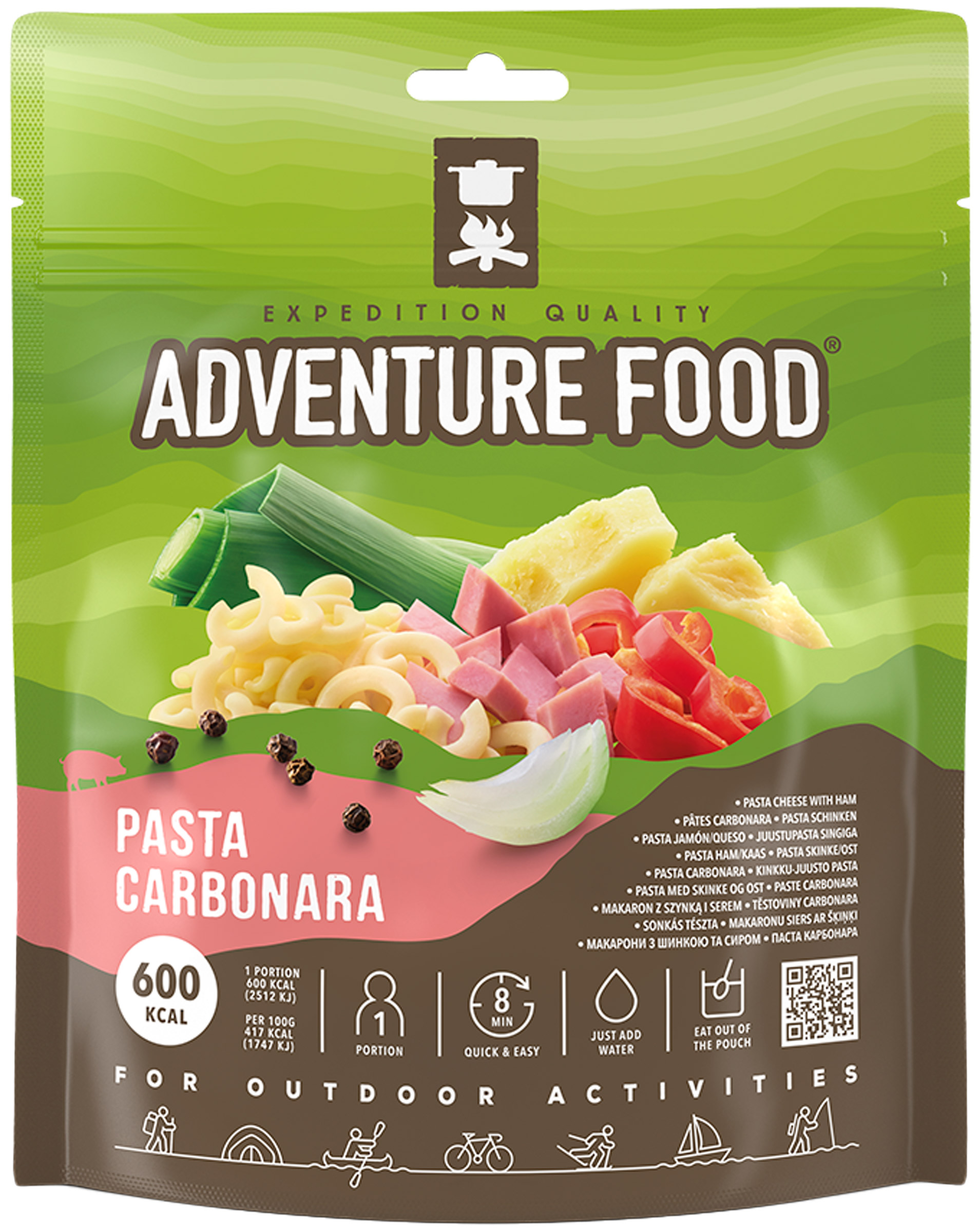 Pasta Carbonara Adventure Food brands