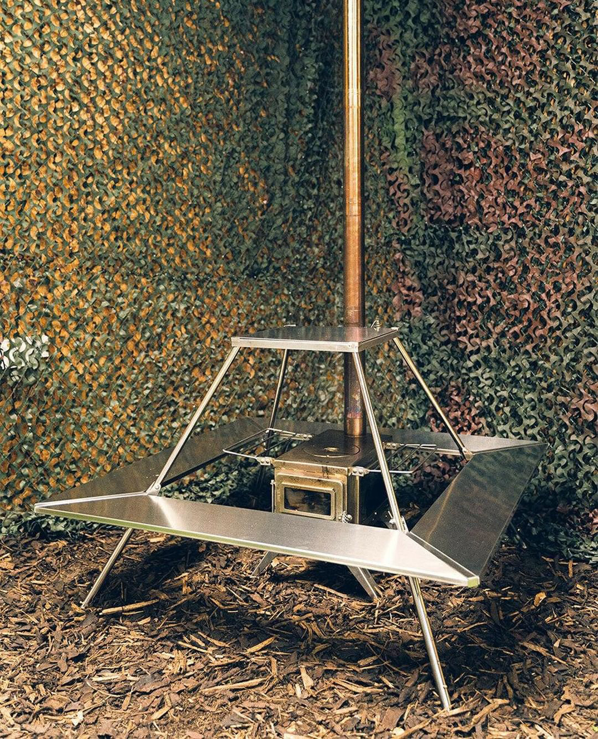 Fire Guard Stove Table