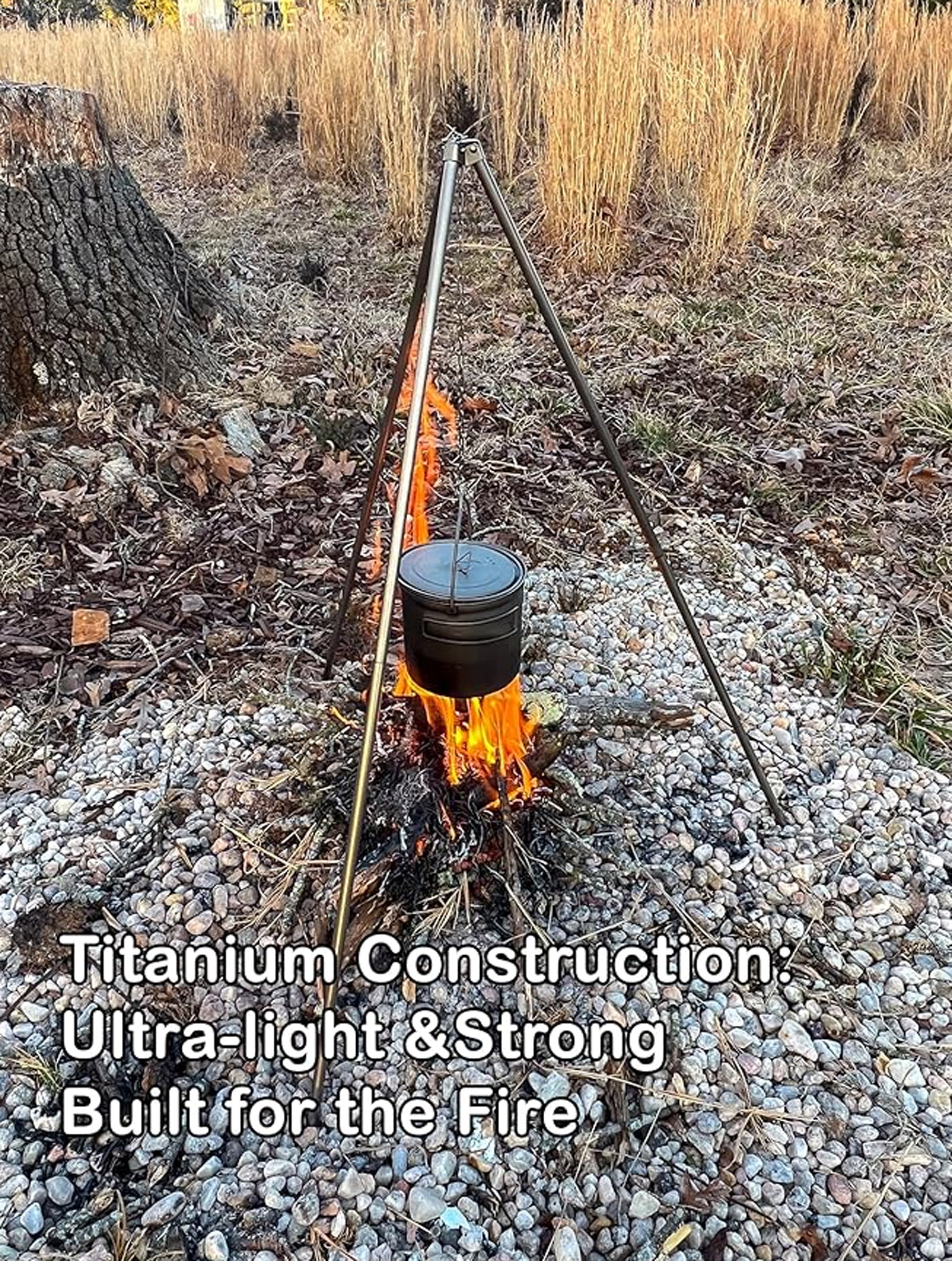 Titanium Portable Tripod