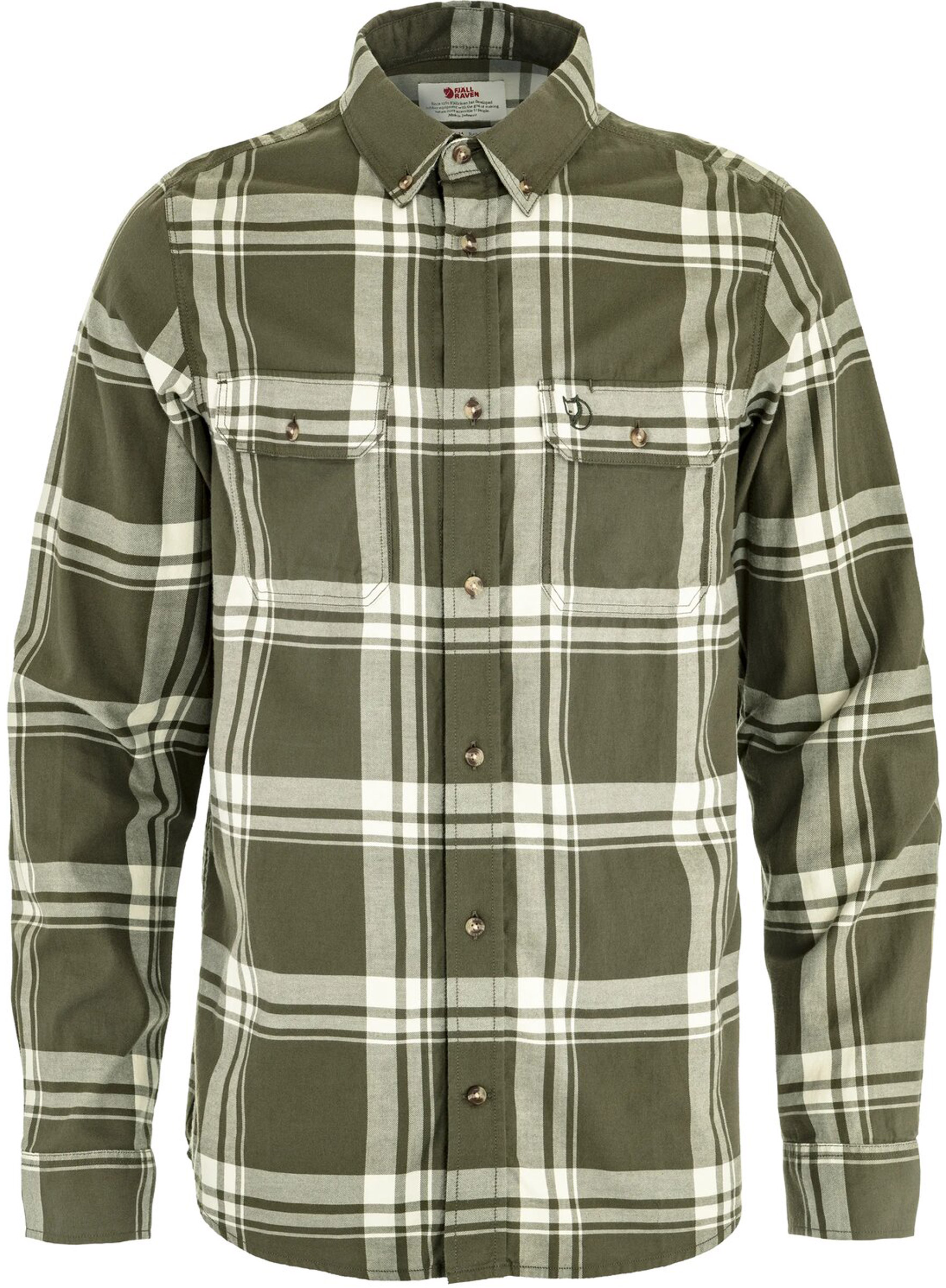Övik Lite Flannel Shirt Fjällräven herre
