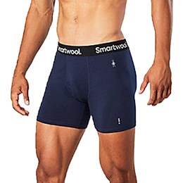 SmartWool Merino Boxer Brief Herre L Blå Underbukser