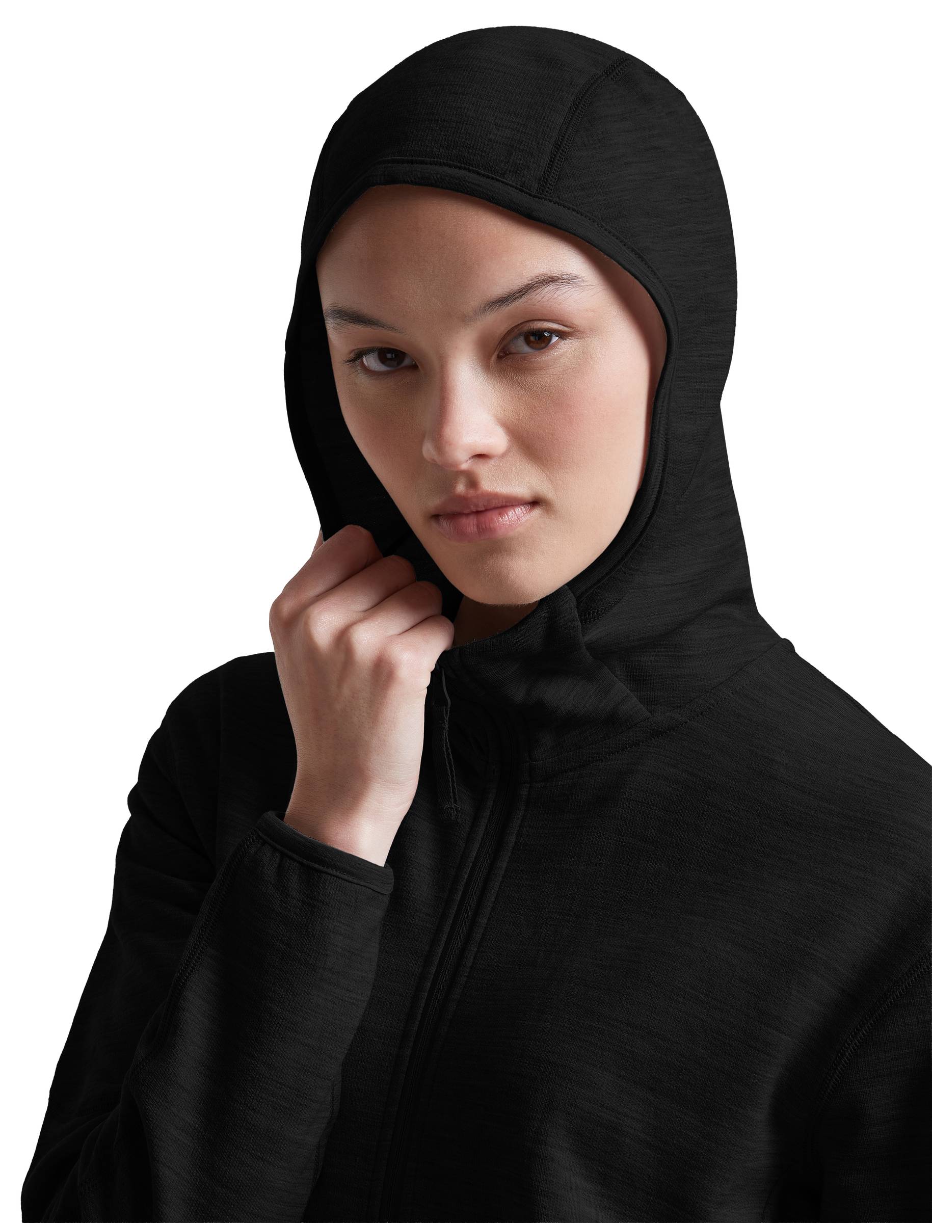 Merino 360 RealFleece Elemental LS Zip Hoodie Dame
