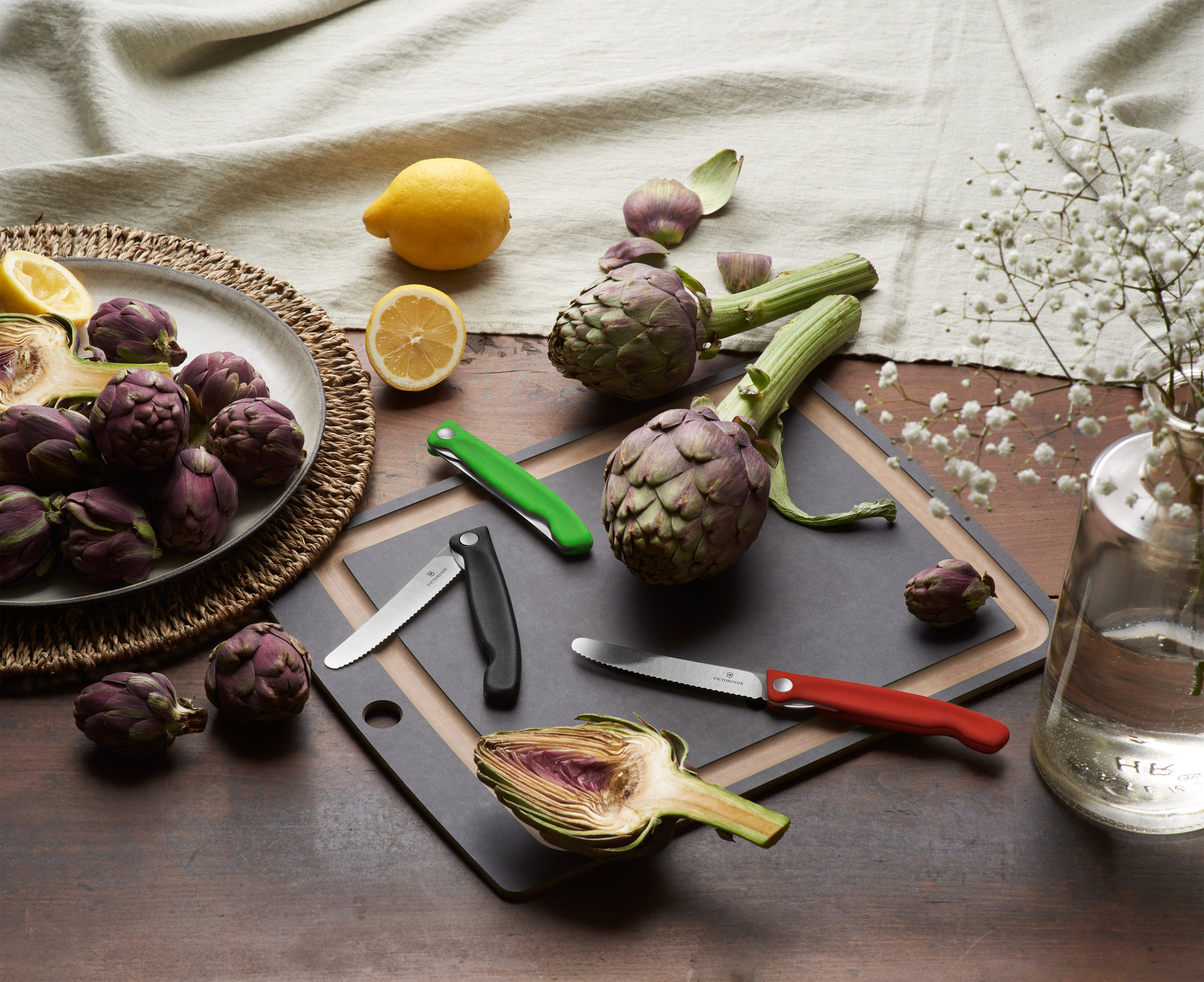 Swiss Classic Picnic Knife, Wavy