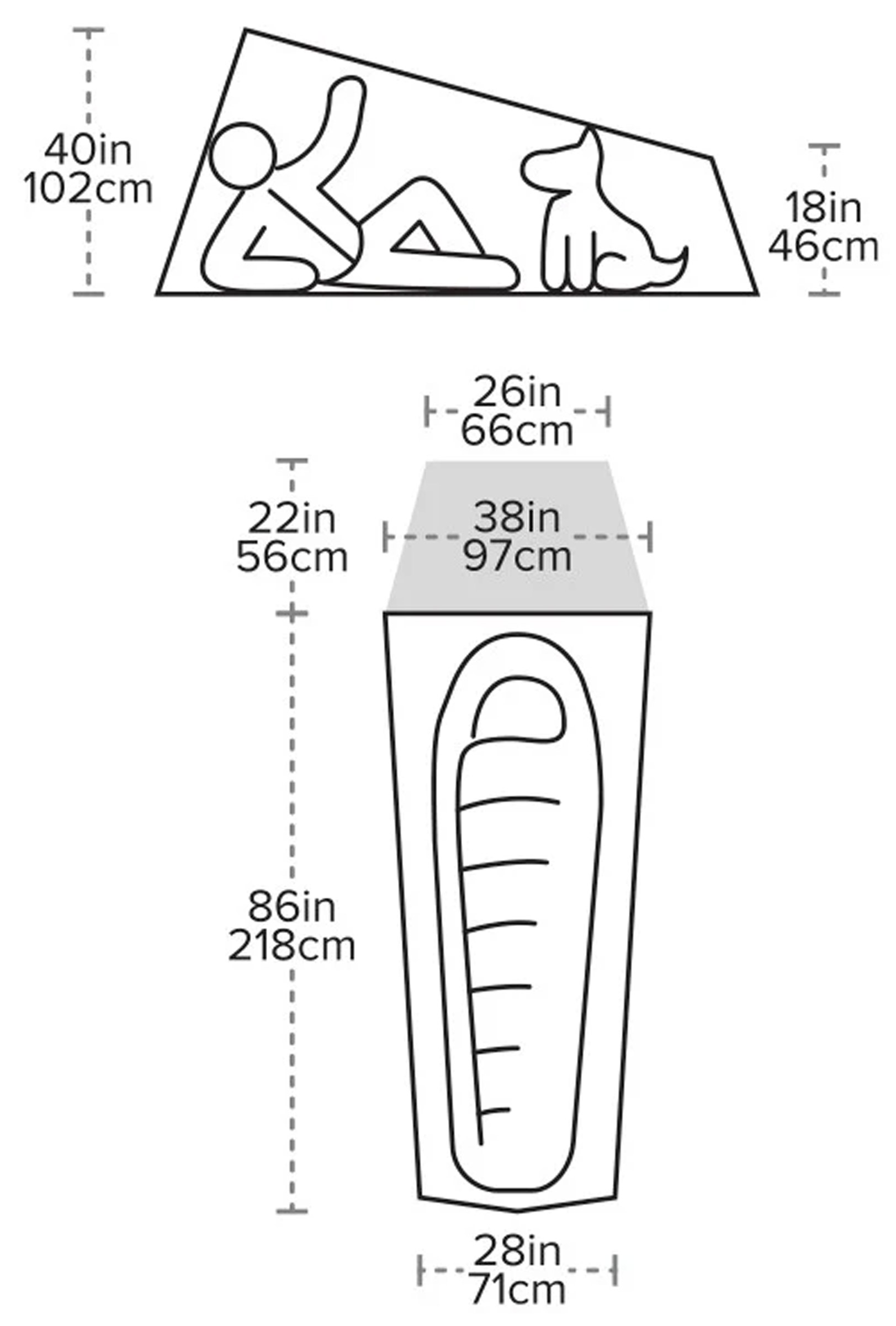 Fly Creek UL1, 1-Persons Telt