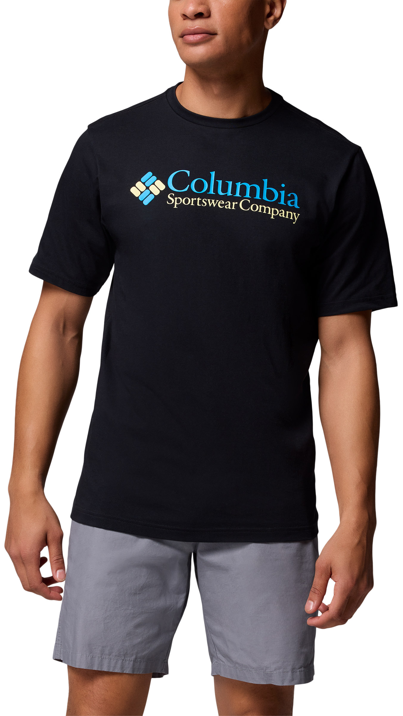 CSC Basic Logo Short Sleeve Columbia beklaedning