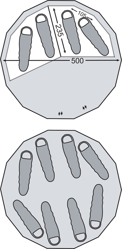 Alfheim 19.6 Zip-In Floor, Bund