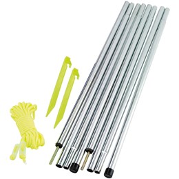 Outwell Stålstænger 200 cm Grå Tarpstænger