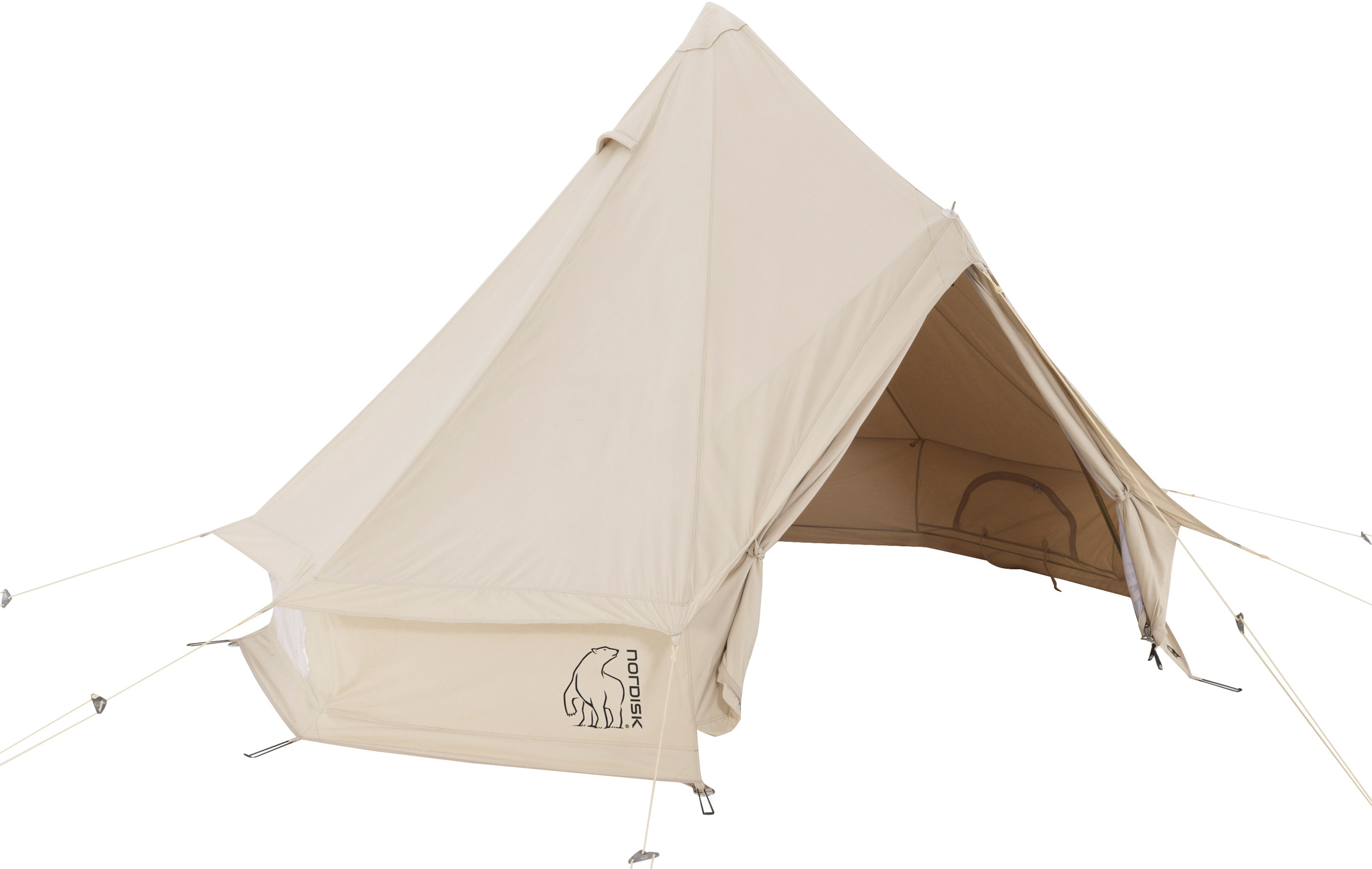 Asgard 12.6 Technical Cotton, 6-Personers Bomuldstelt Nordisk telte