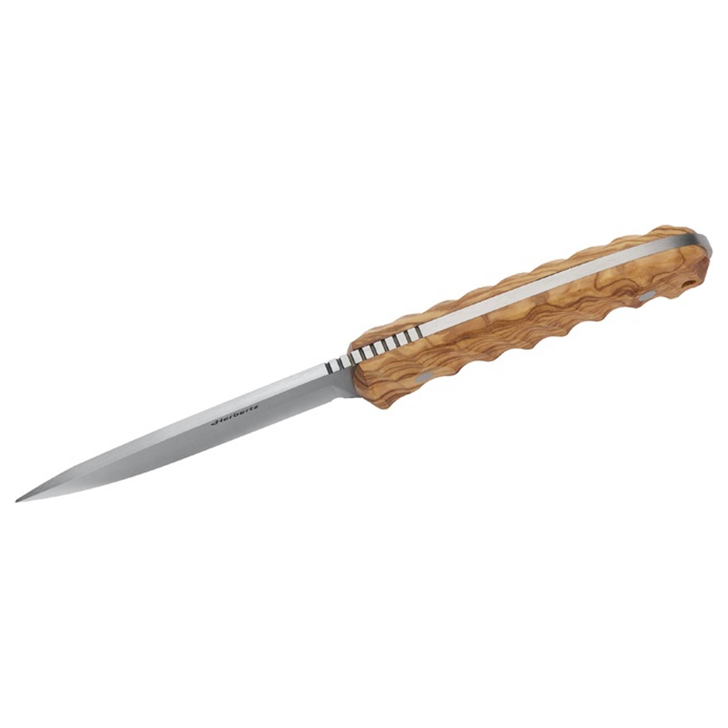 Outdoor Knife, 11 cm Olive Wood