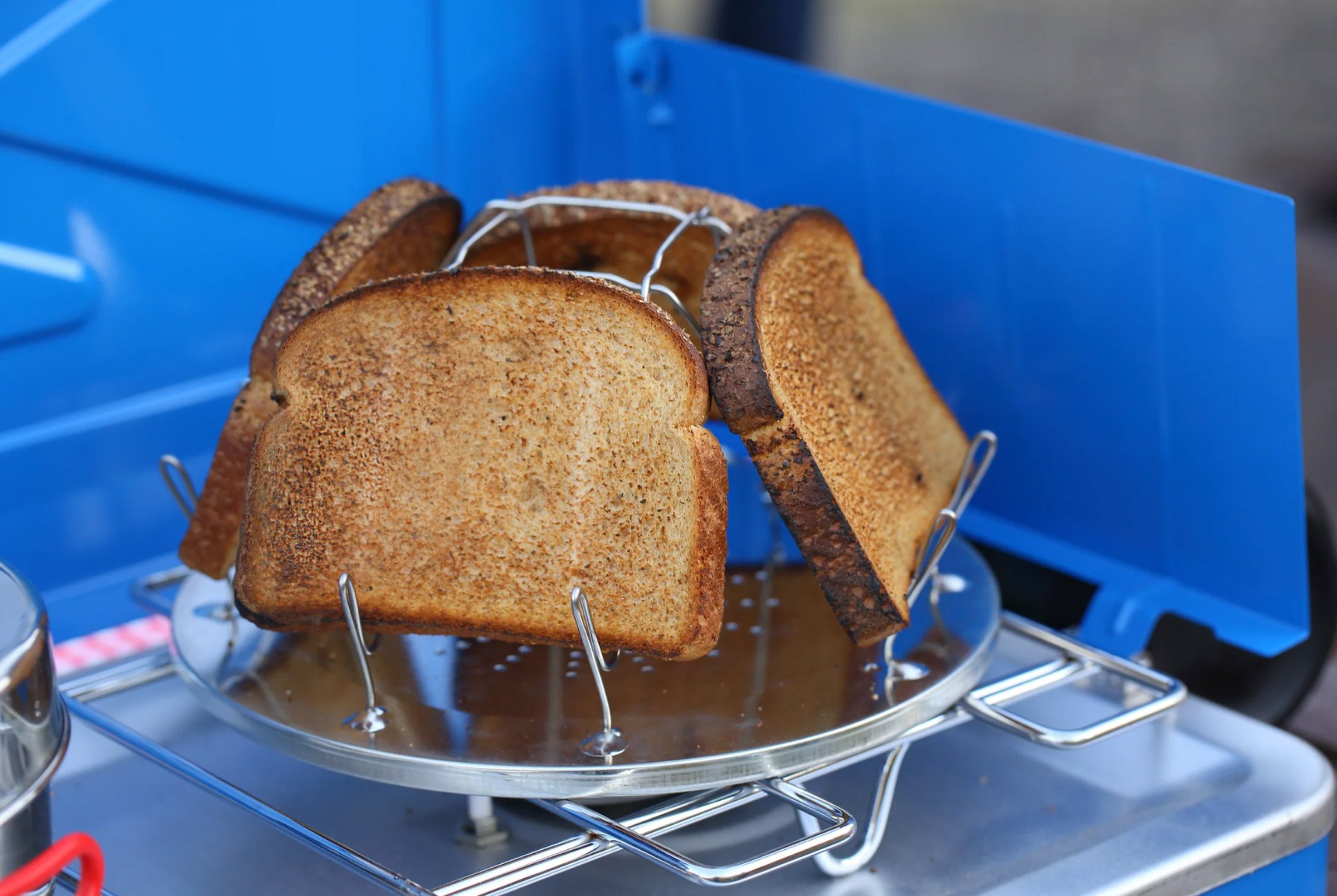 Camp Stove Toaster