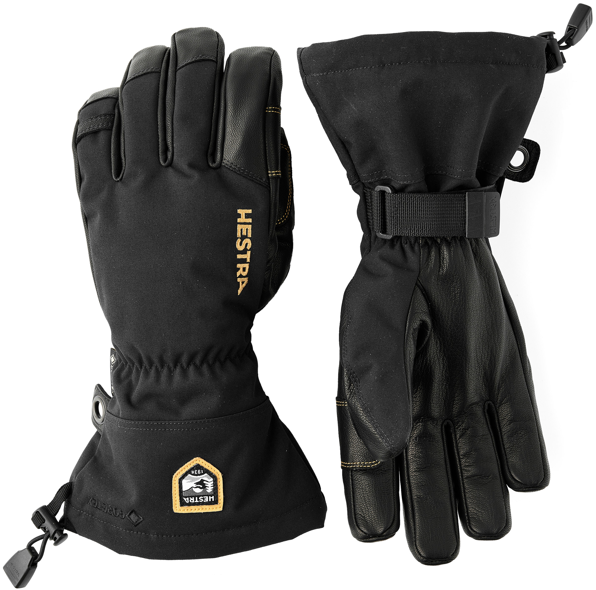 Army Leather Gore-Tex 5-Finger Hestra herre