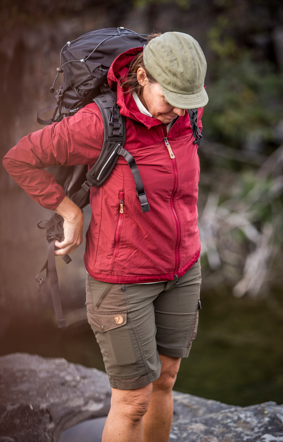 Nikka Shorts Curved Dame