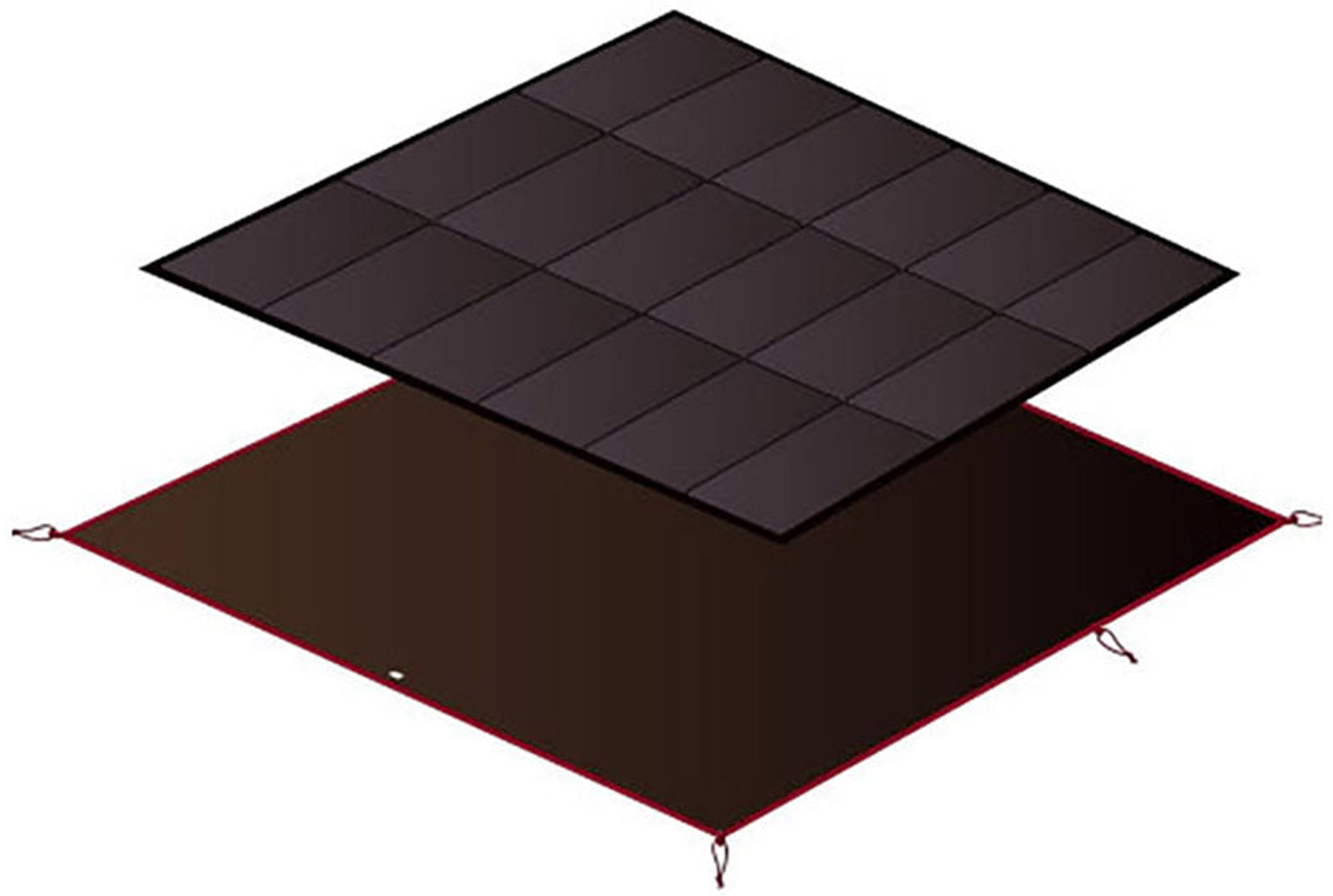 Amenity Dome Large Mat & Sheet Set Snow Peak telte