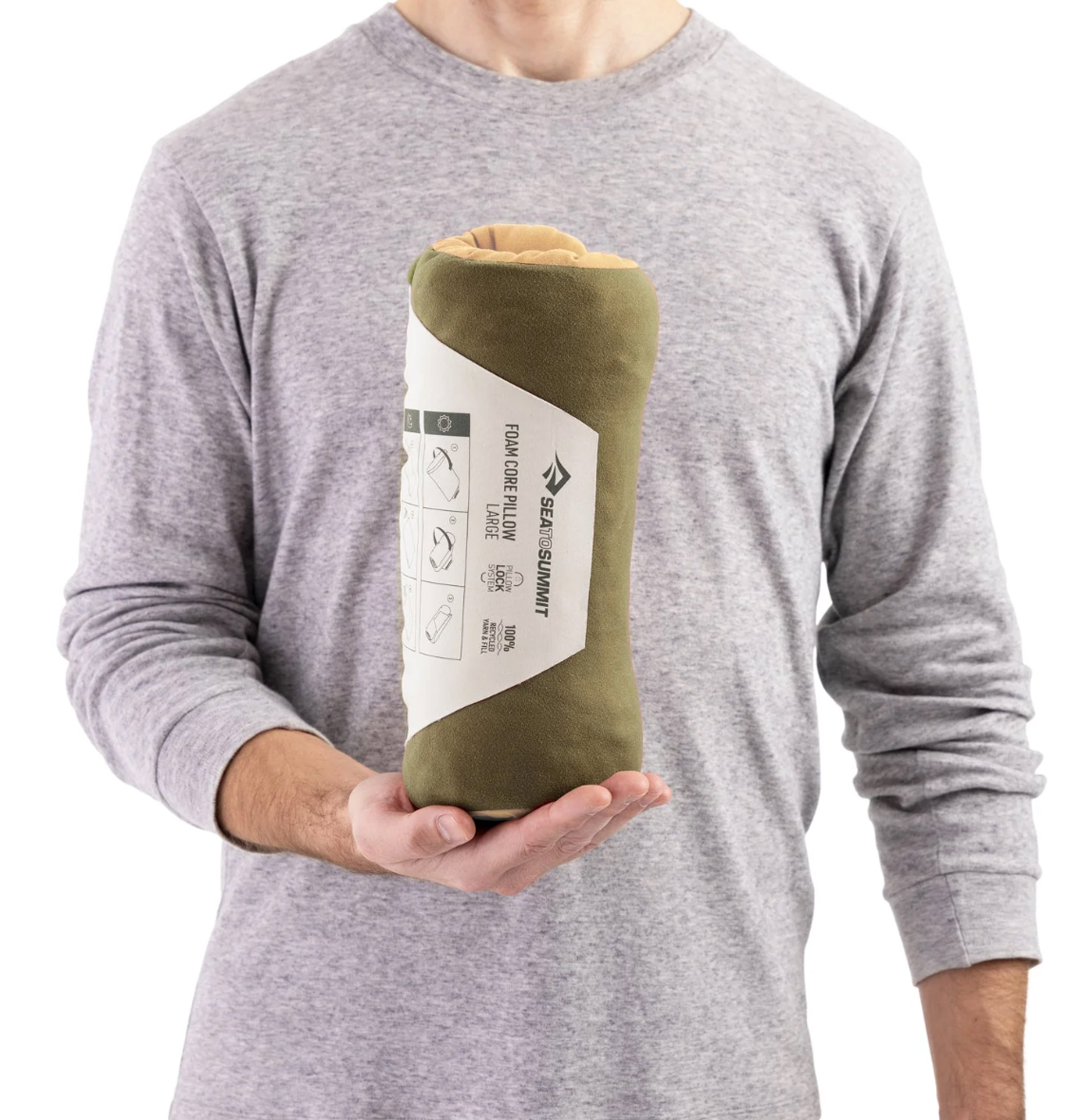 Foam Core Pillow Large Hovedpude