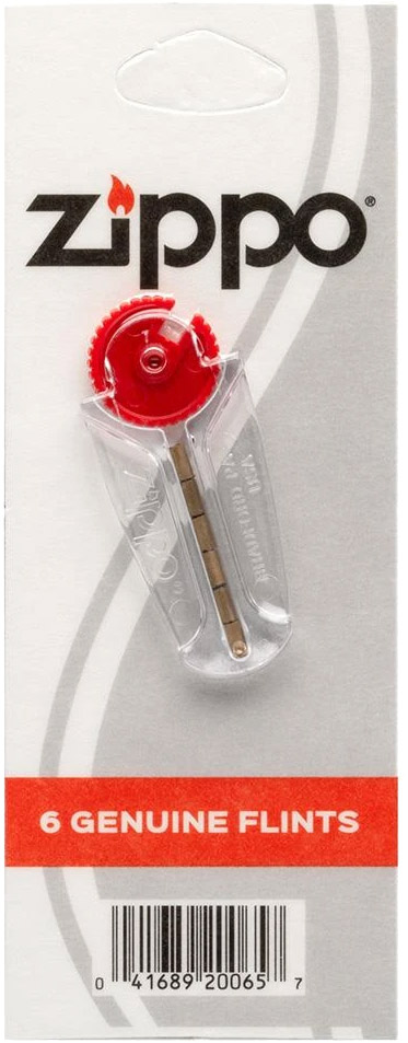 Genuine Flints Dispenser, 6 stk Zippo kogegrej