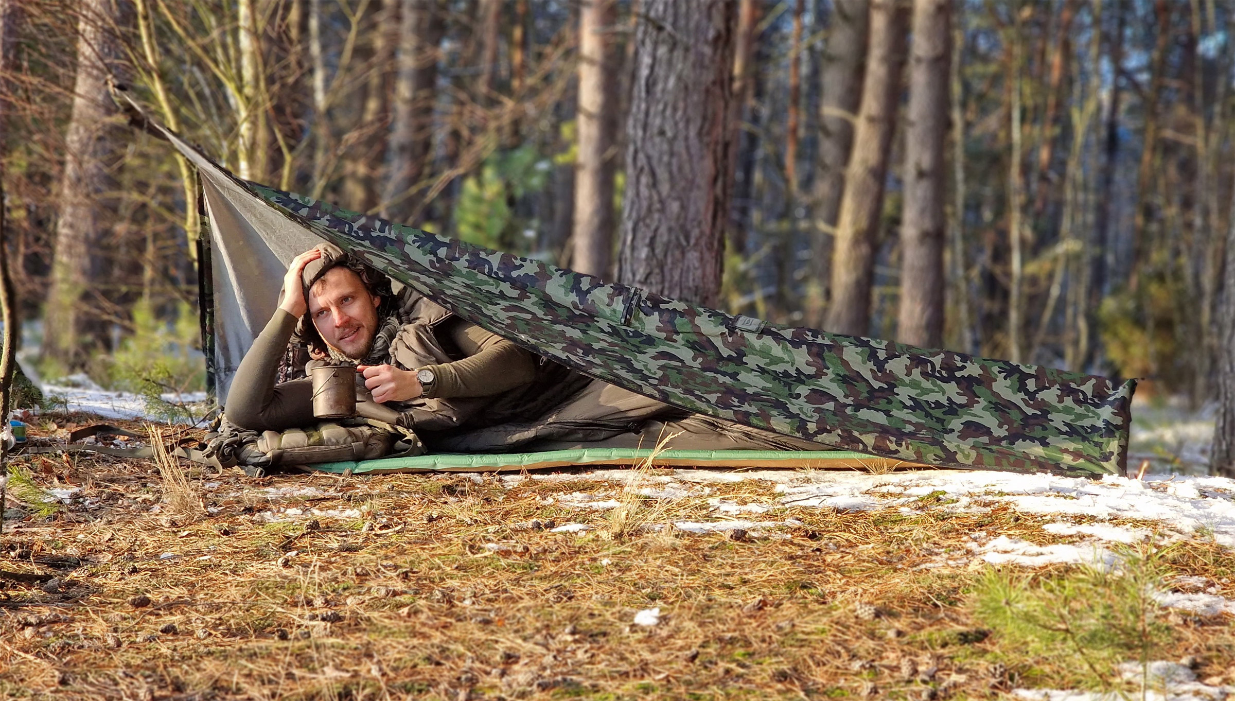 Hideout Thermo Camo Bivy Bag