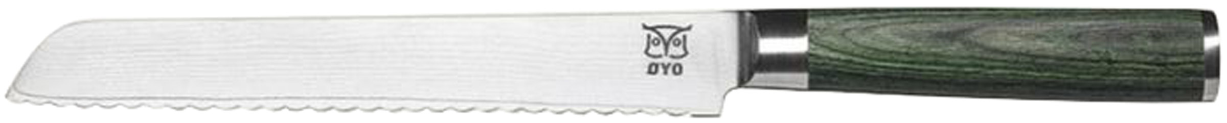 Smaragd Damask Bread Knife Øyo julegaveideer